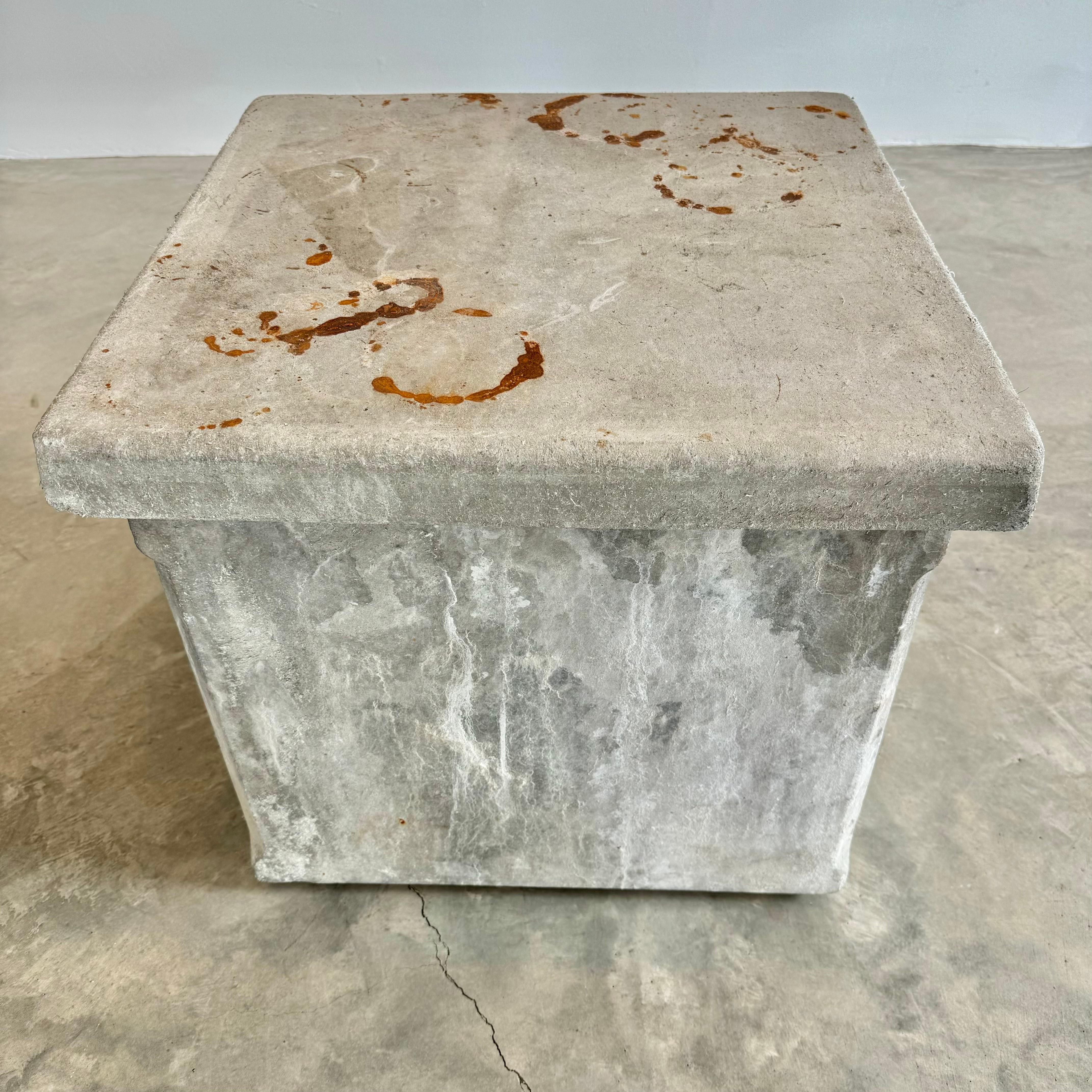 Swiss Willy Guhl Concrete Box with Lid, 1960s Switzerland For Sale