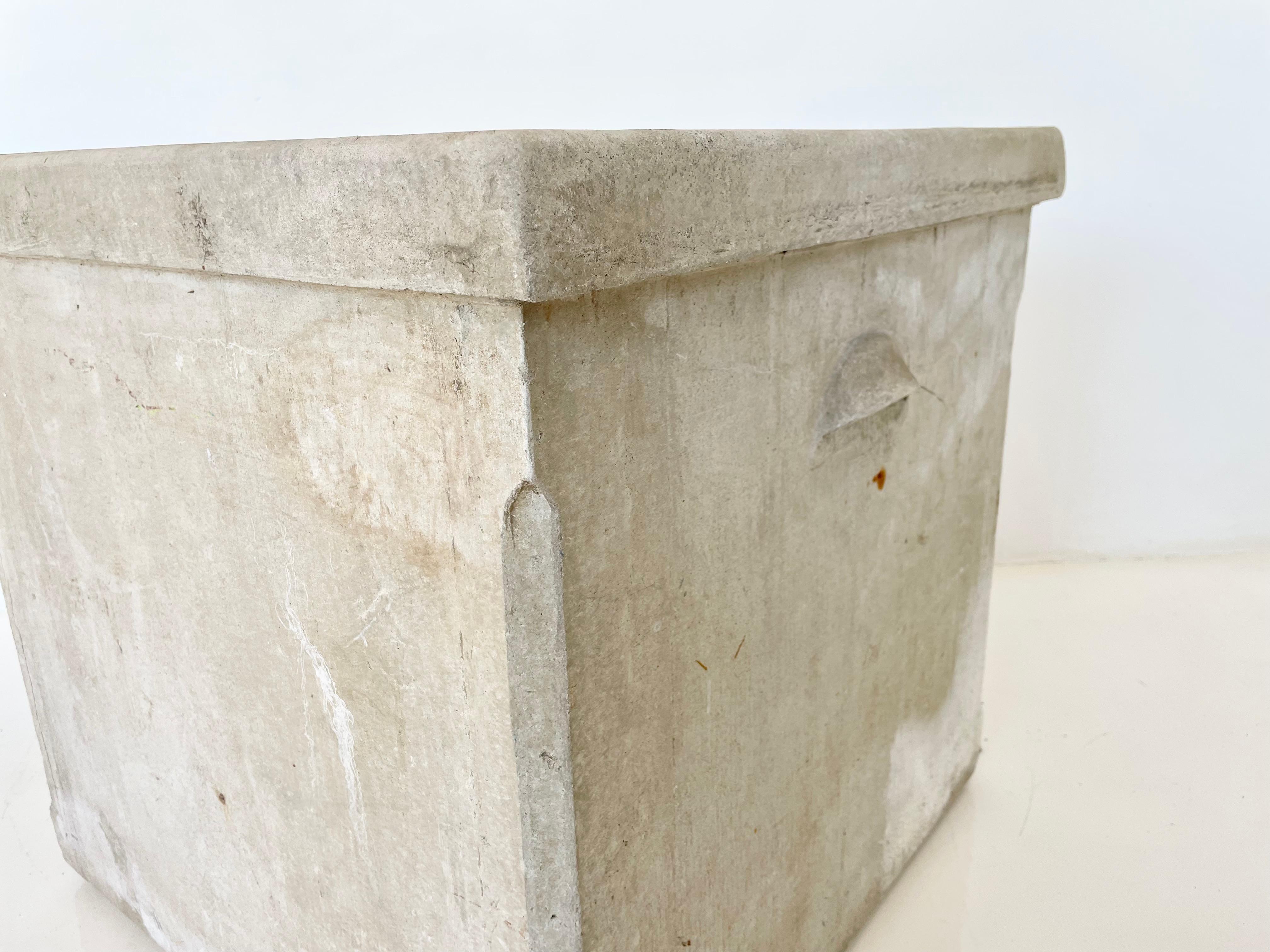 Willy Guhl Concrete Box with Lid, 1960s Switzerland For Sale 4