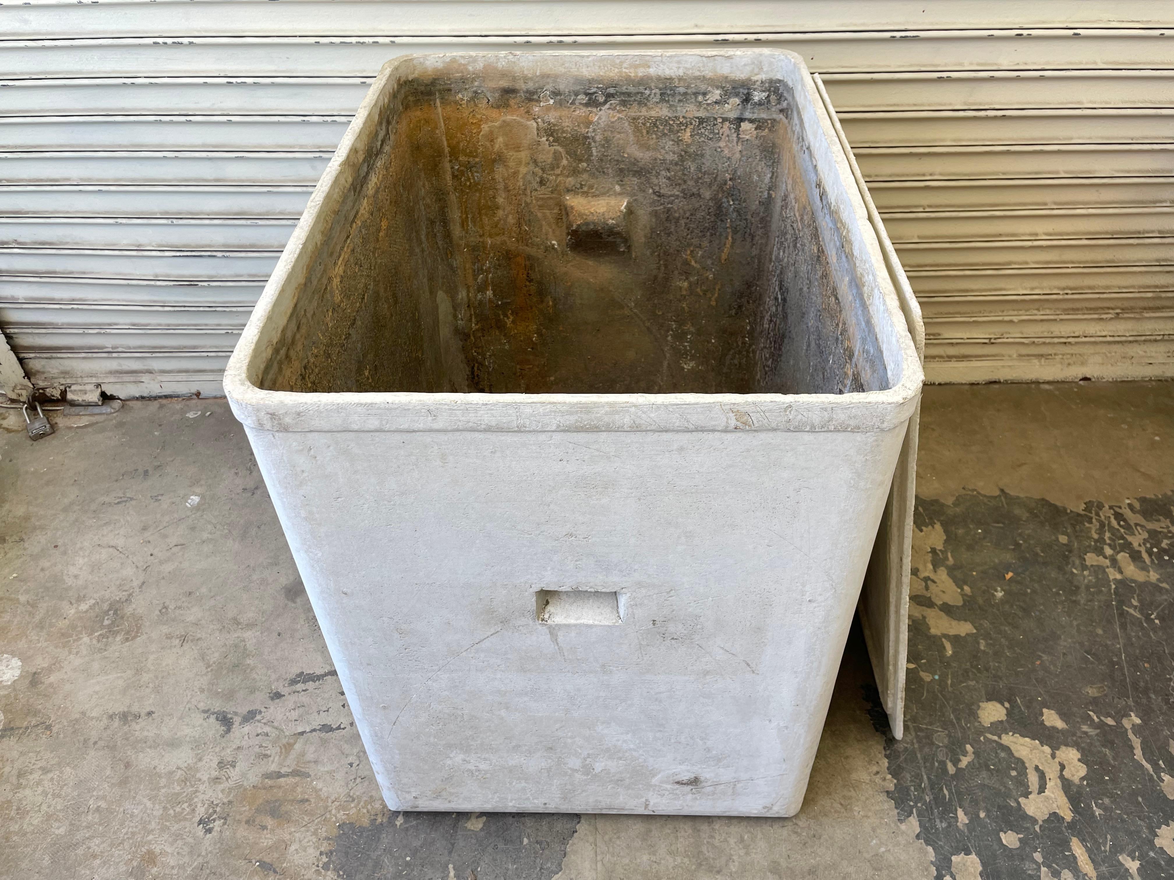 Mid-20th Century Willy Guhl Concrete Box with Lid
