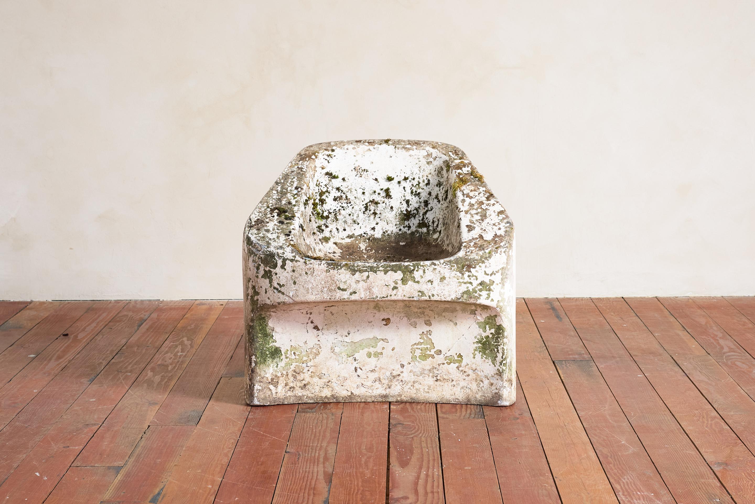 Suisse Willy Guhl Concrete Chair en vente