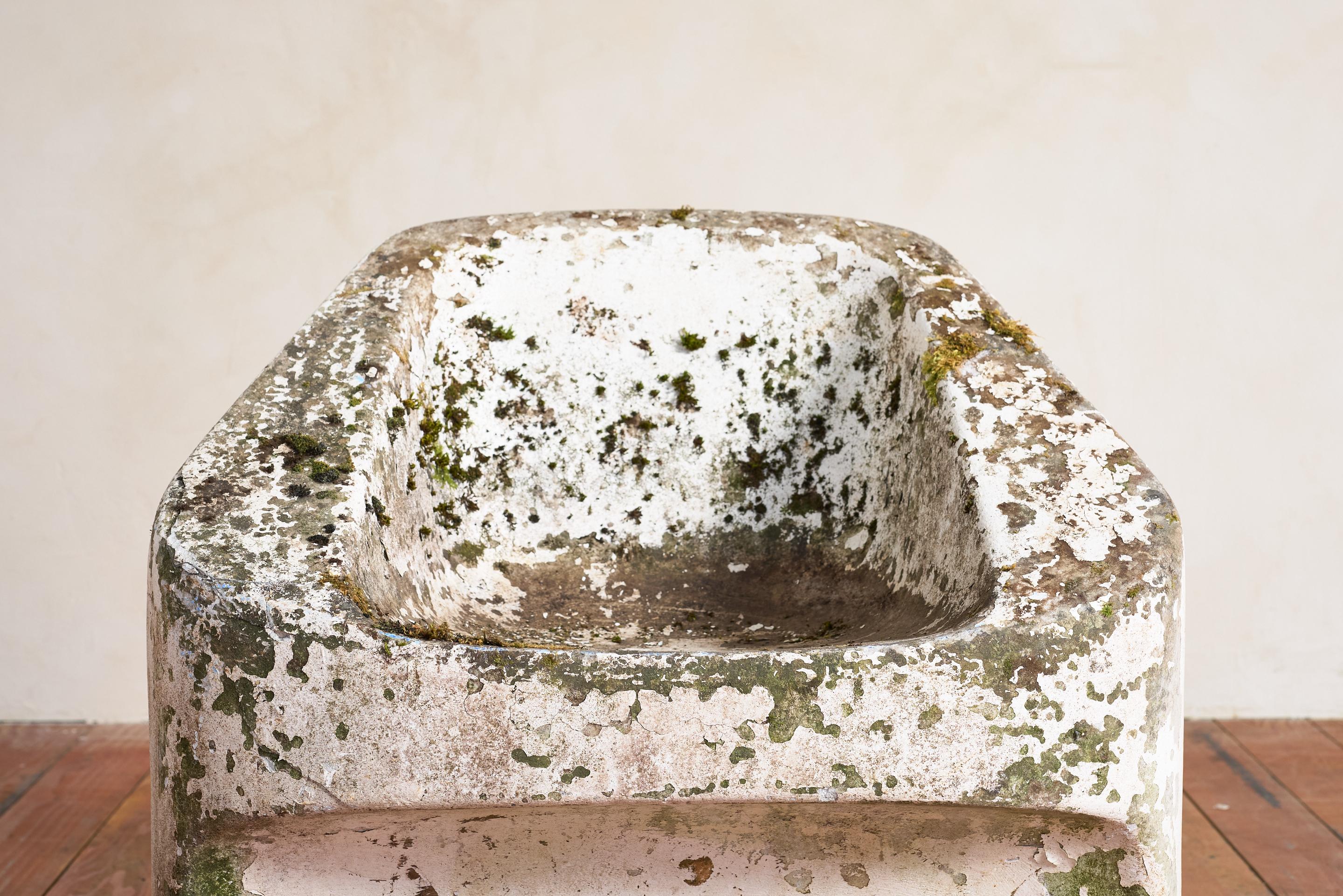 Willy Guhl Concrete Chair Bon état - En vente à Beverly Hills, CA
