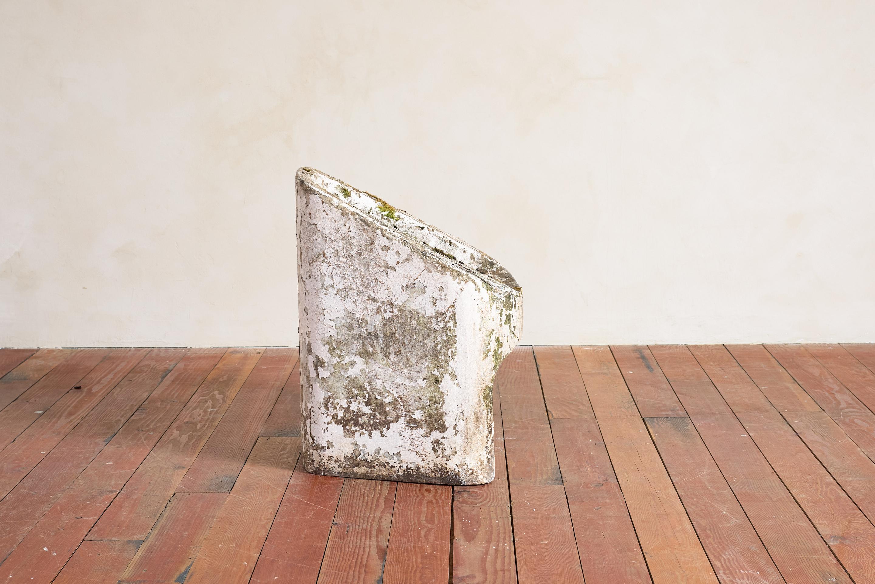 Béton Willy Guhl Concrete Chair en vente