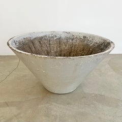 Willy Guhl Concrete Cone Flower Pot, 1960s Switzerland