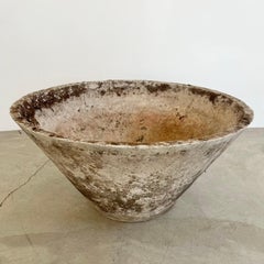 Willy Guhl Concrete Cone Flower Pot, 1960s Switzerland