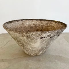 Willy Guhl Concrete Cone Flower Pot, 1960s Switzerland