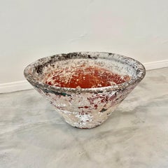 Willy Guhl Concrete Cone Planter, 1960s Switzerland