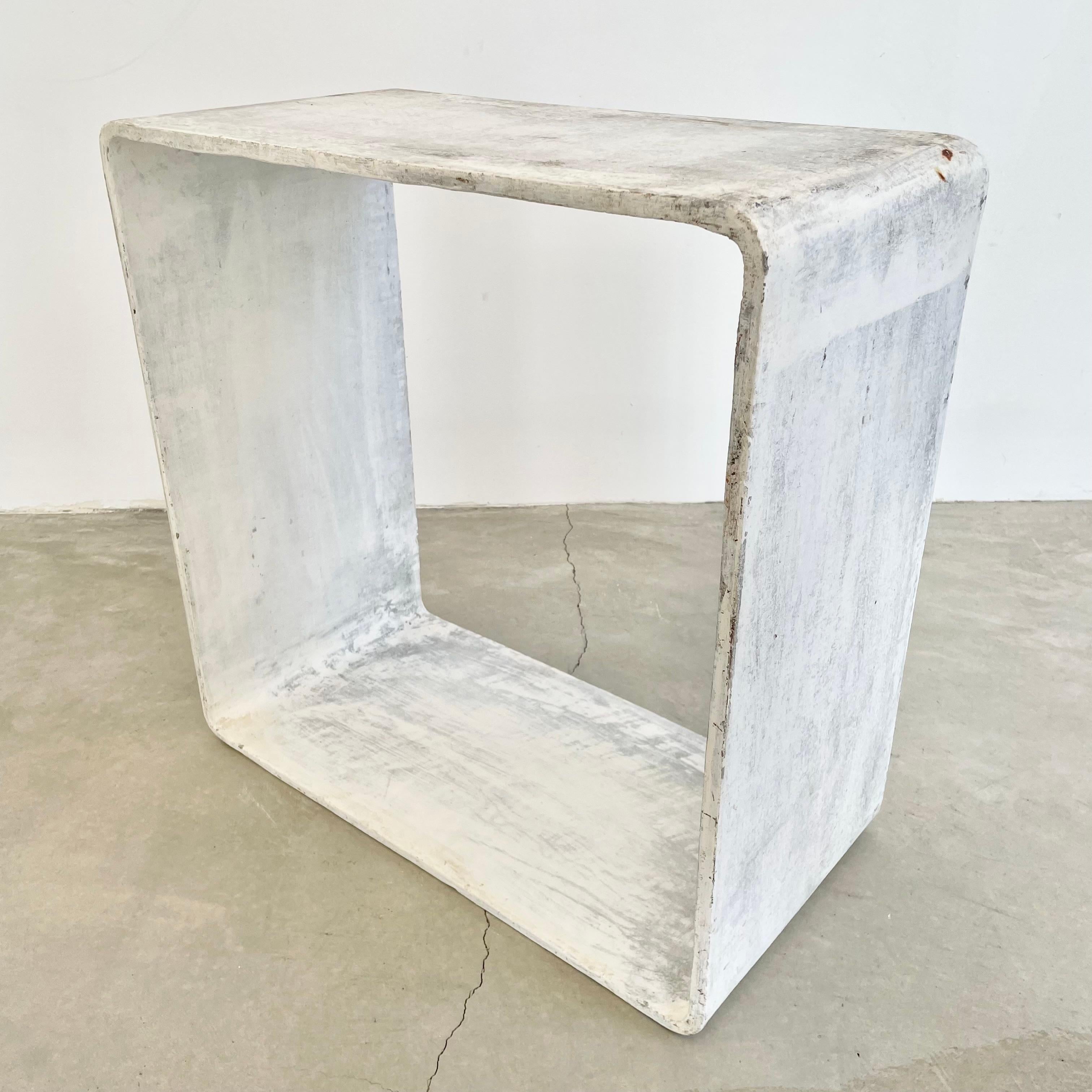 Willy Guhl Concrete Cube Side Table, 1960s Switzerland For Sale 6