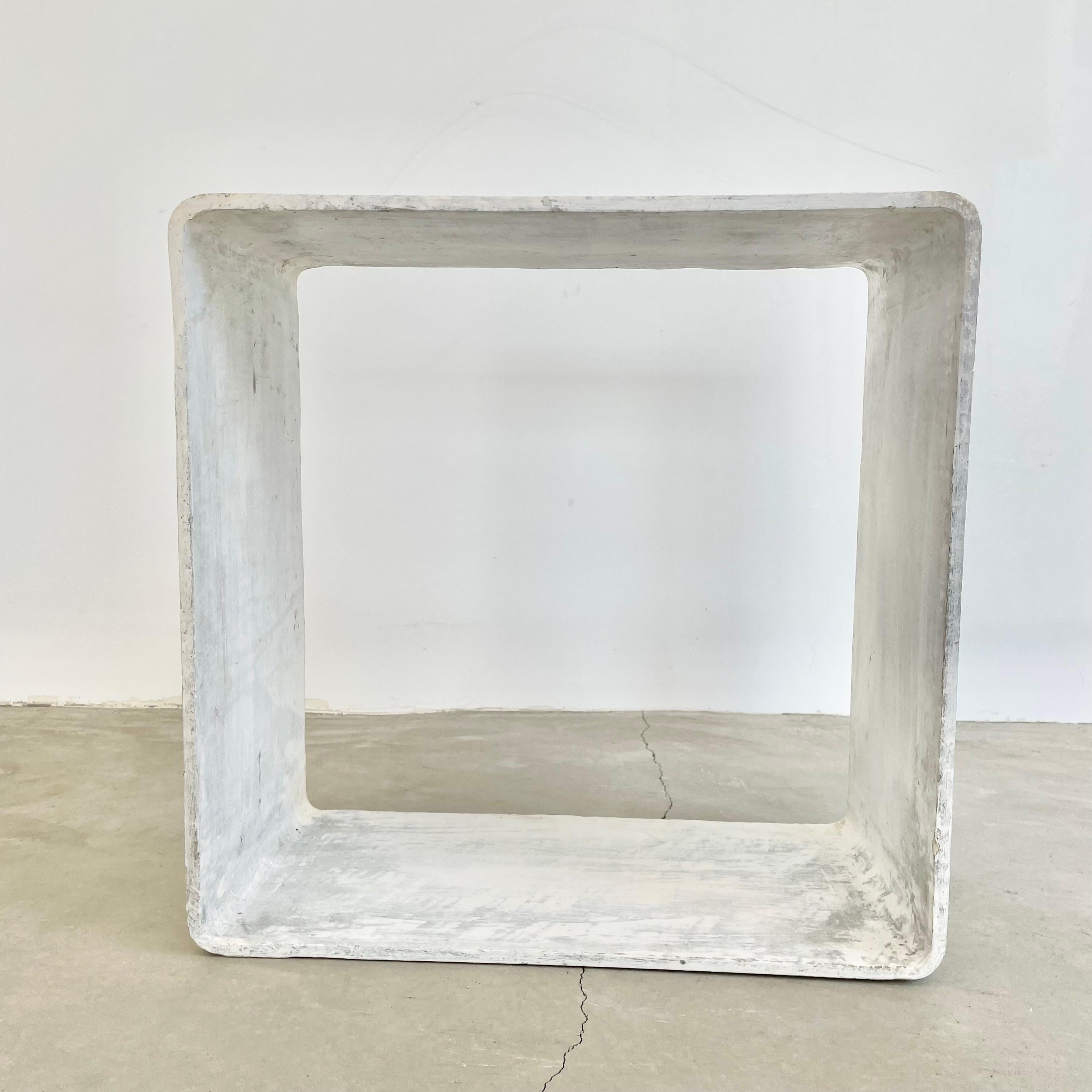 Willy Guhl Concrete Cube Side Table, 1960s Switzerland For Sale 7