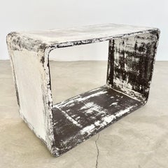 Beistelltisch aus Beton mit Würfeln von Willy Guhl, Schweiz, 1960er Jahre