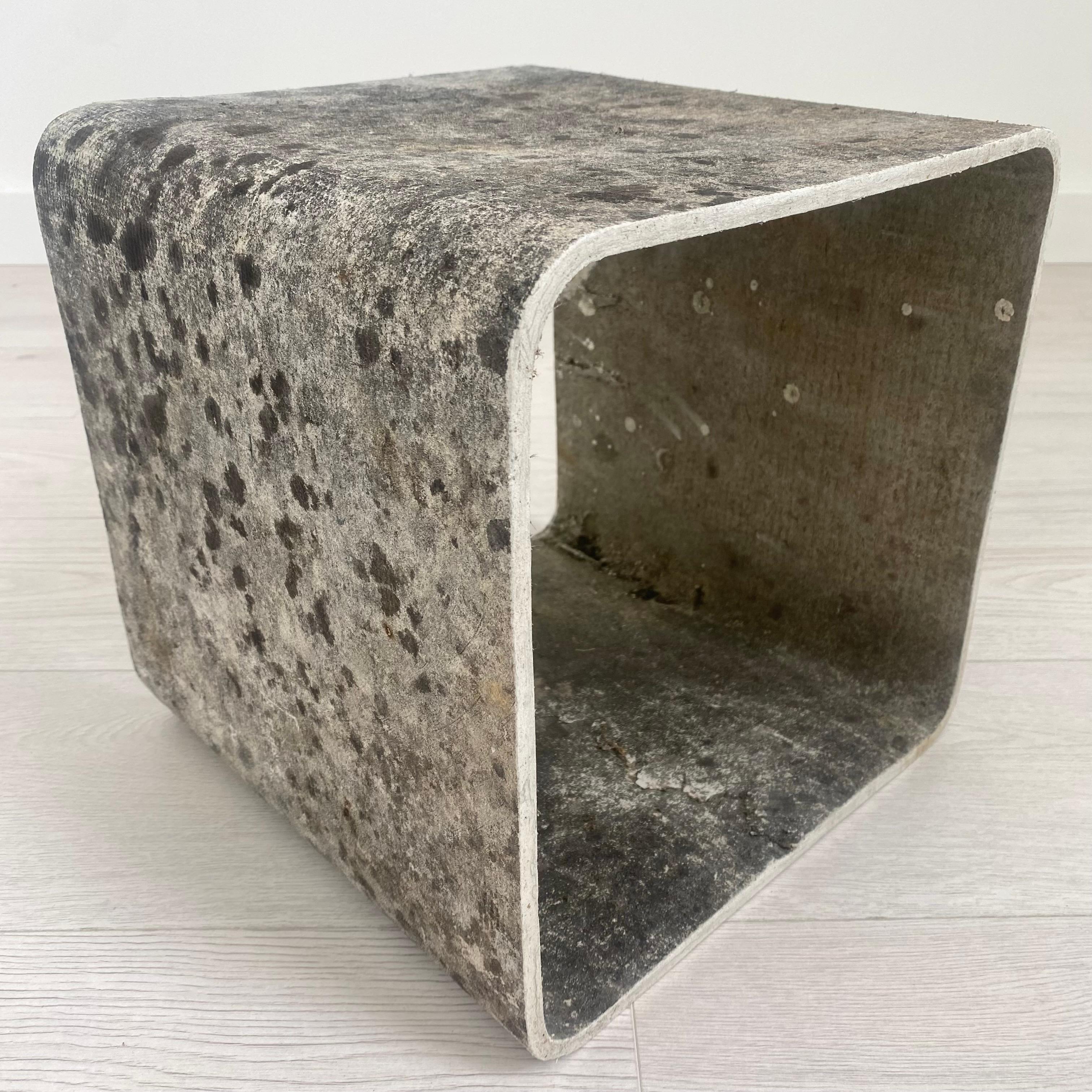 Willy Guhl Concrete Cube Side Table, 1960s Switzerland  For Sale 2