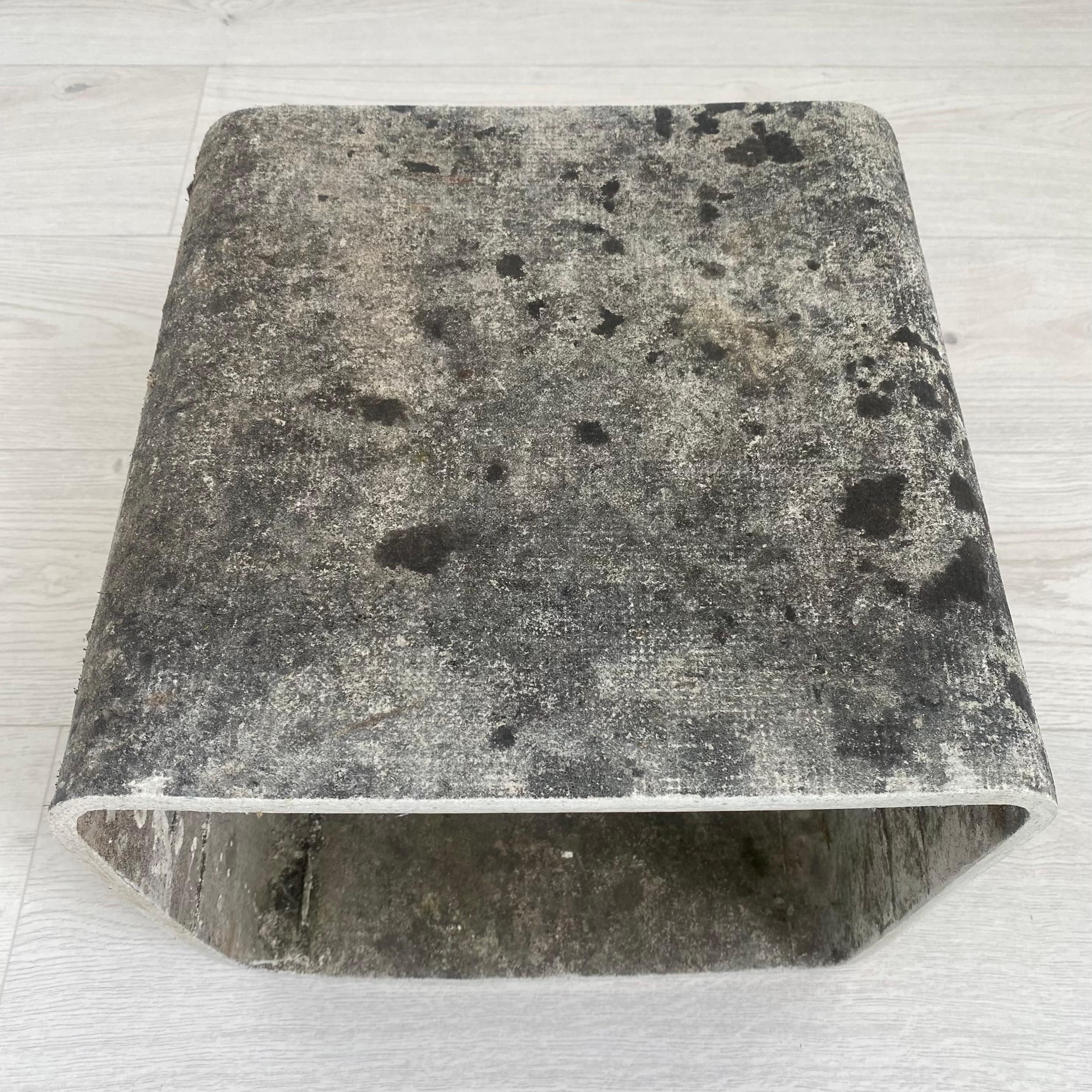 Willy Guhl Concrete Cube Side Table, 1960s Switzerland  For Sale 3