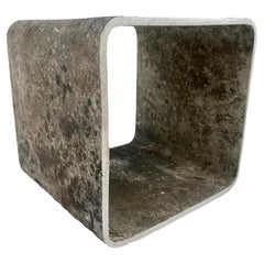 Beistelltisch aus Beton mit Würfeln von Willy Guhl, Schweiz, 1960er Jahre