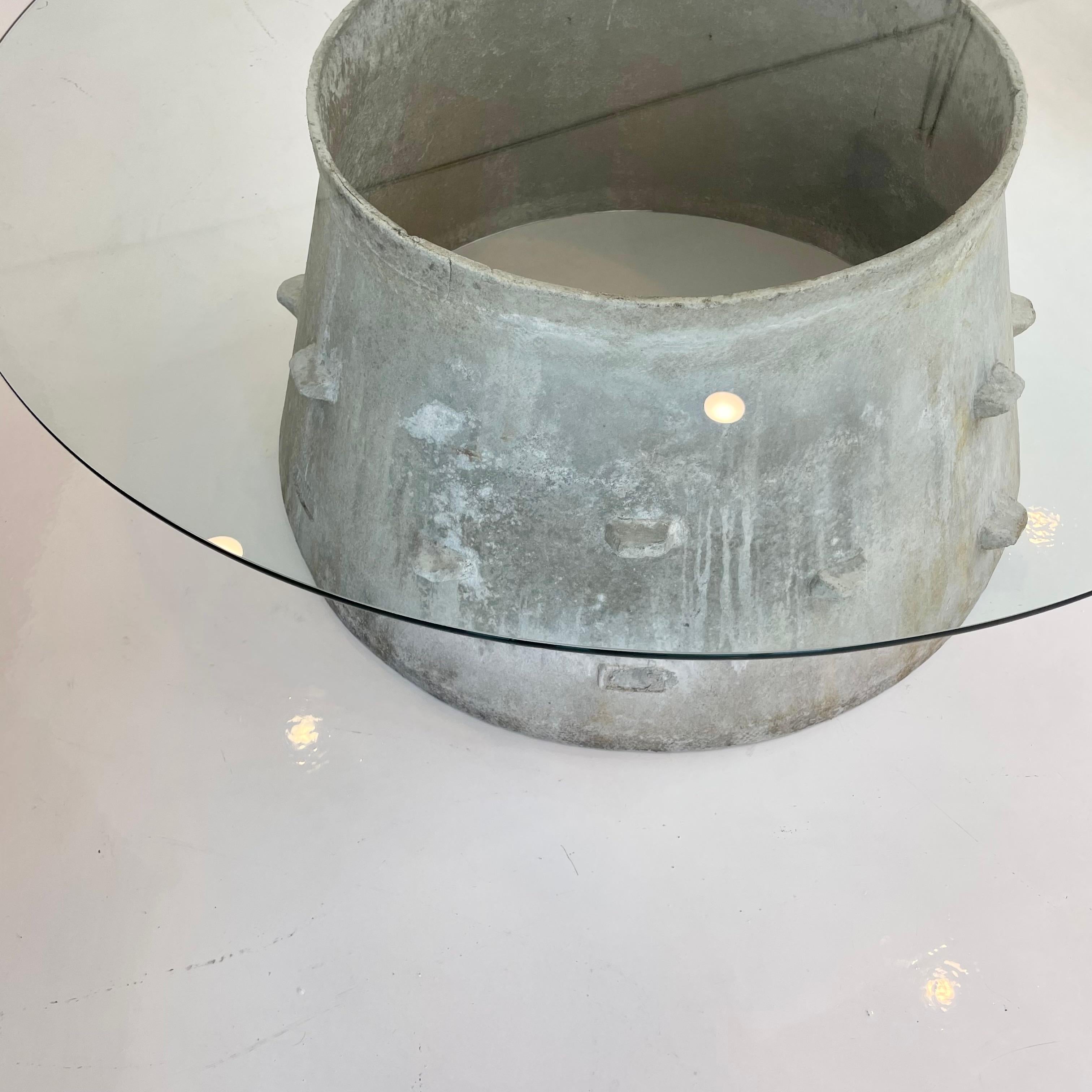 Willy Guhl Concrete Drum Table For Sale 2