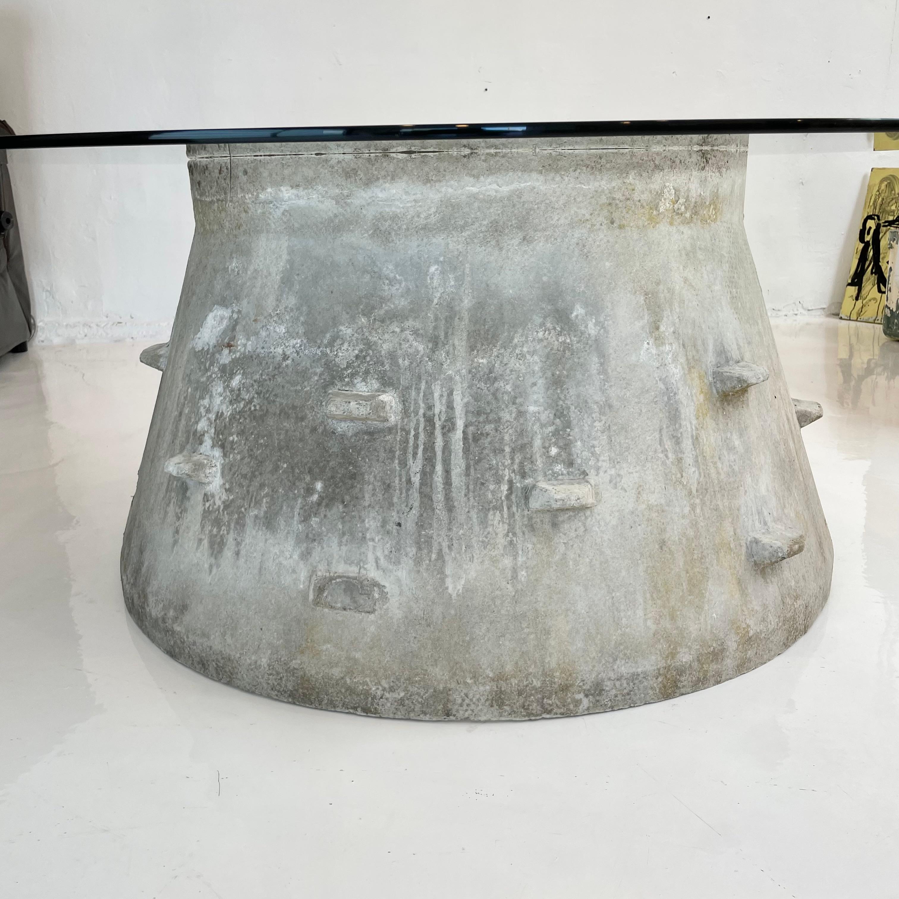 Willy Guhl Concrete Drum Table For Sale 3