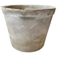 Vintage Willy Guhl Concrete Flower Pot