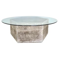 Willy Guhl Concrete Hexagon Table