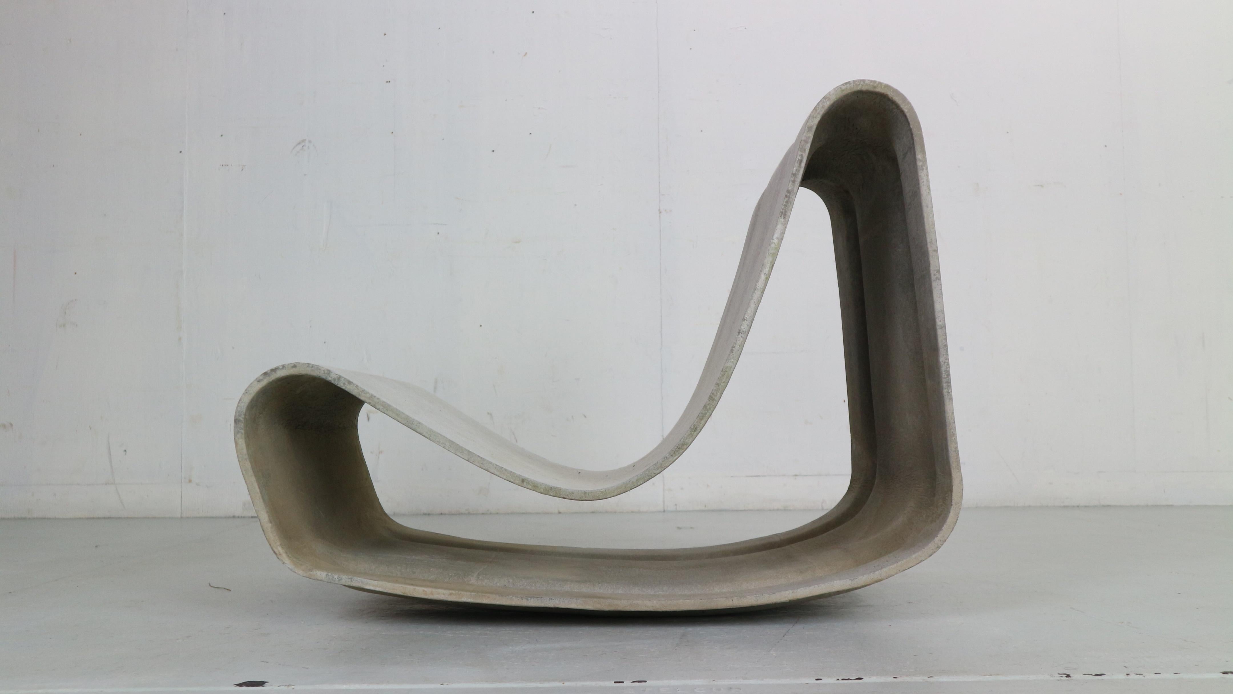 20th Century Willy Guhl Concrete 