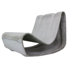 Willy Guhl Concrete "Loop" Chair for Eternit, Switzerland