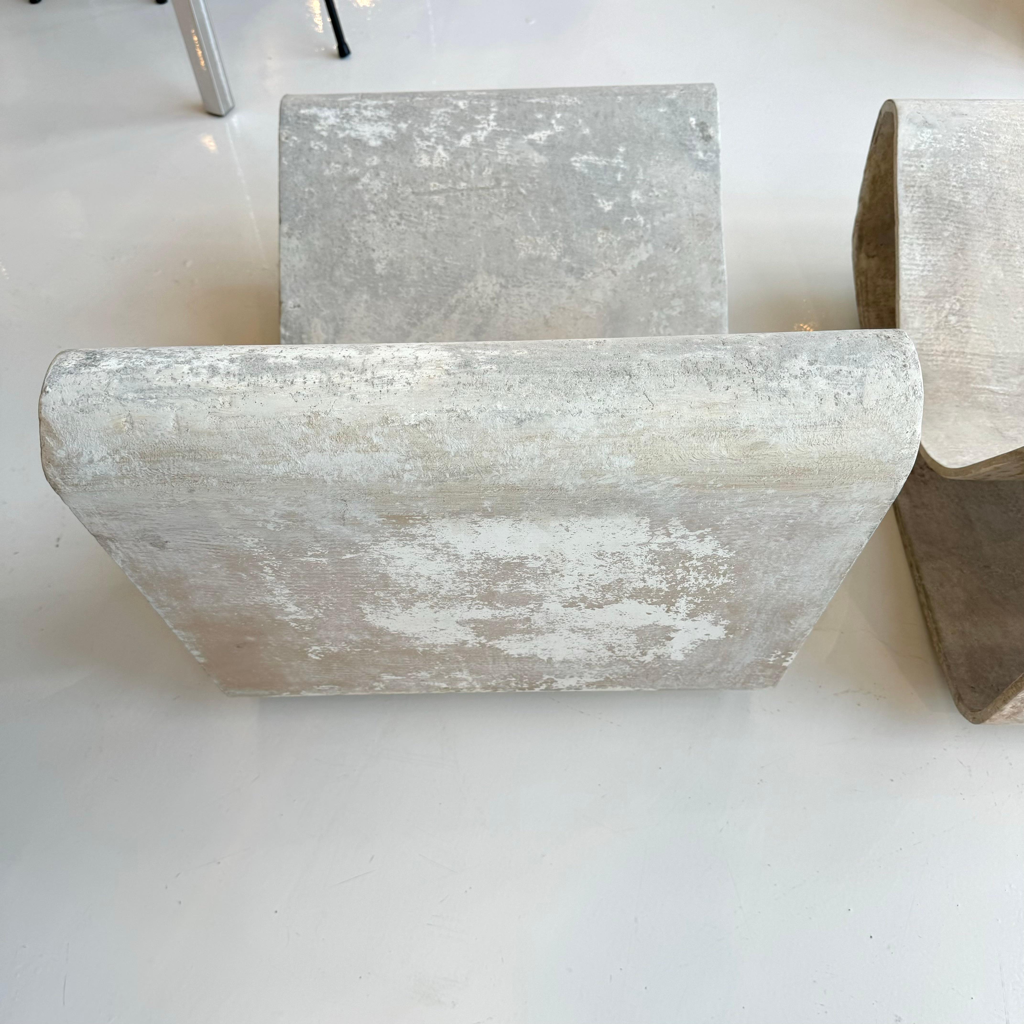 Willy Guhl Concrete Loop Chairs, 1960s Switzerland 1