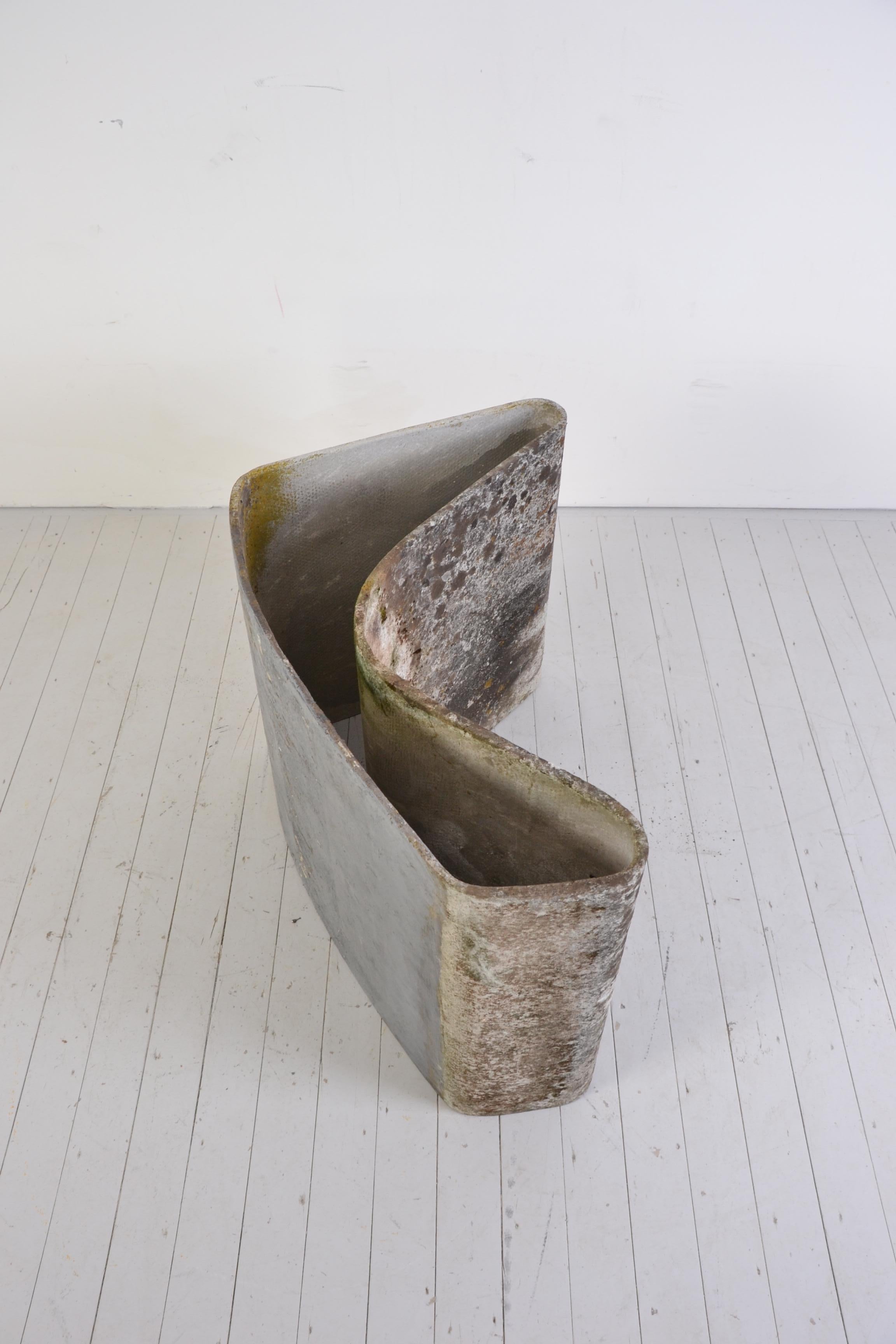 Willy Guhl Concrete Loop Chairs, 1st Edition For Sale 2