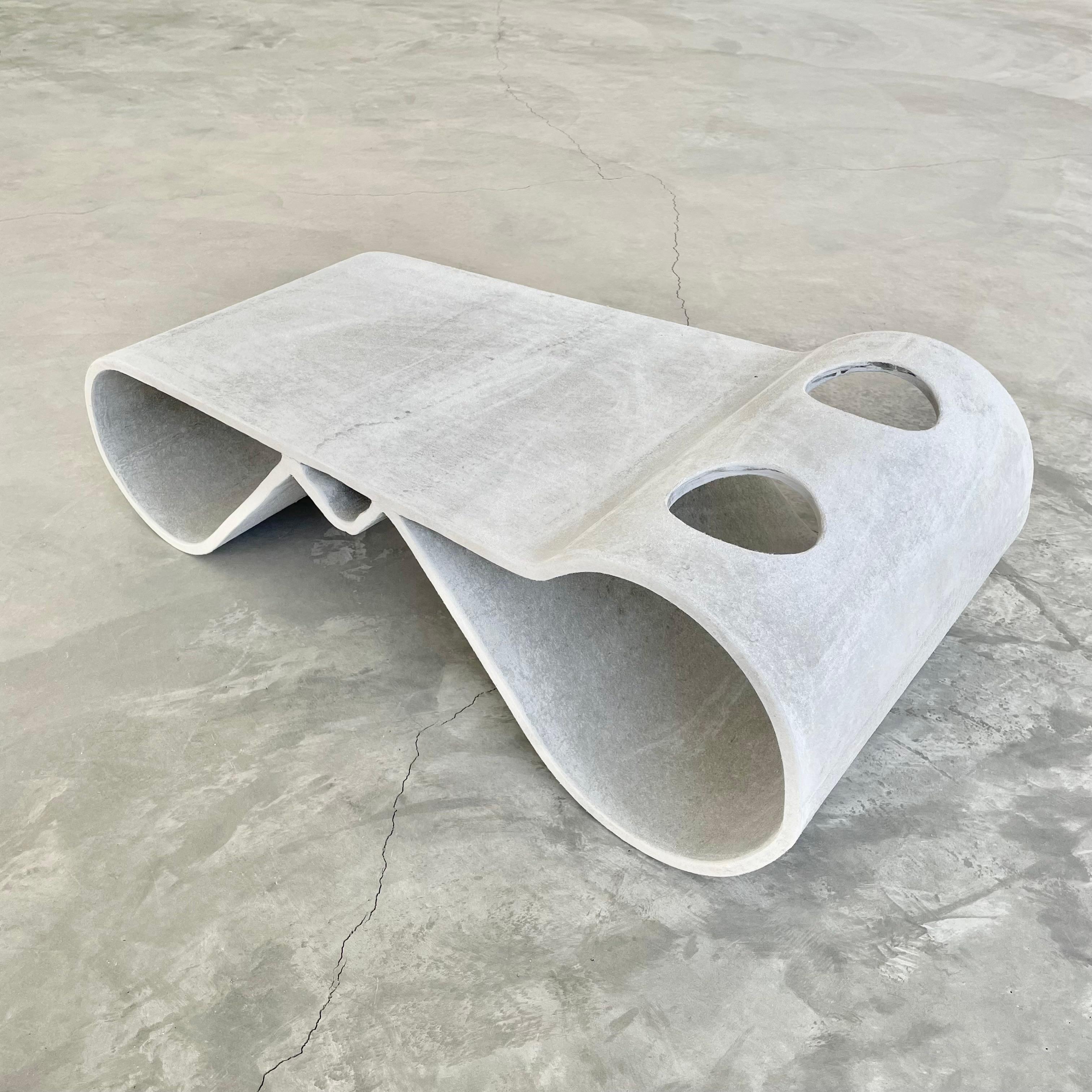Willy Guhl Concrete Loop Table 4