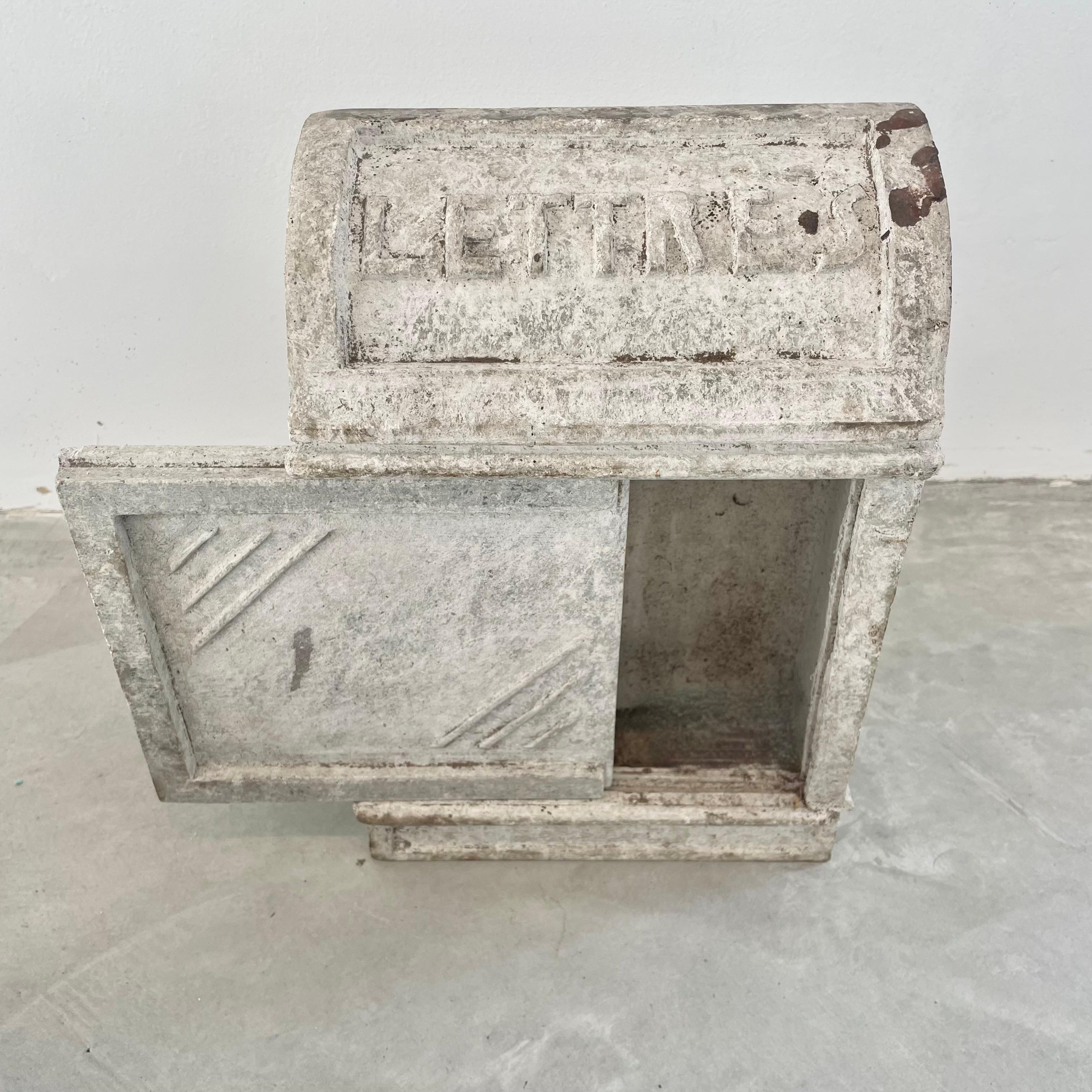 Willy Guhl Concrete Mailbox, 1960s Switzerland 4