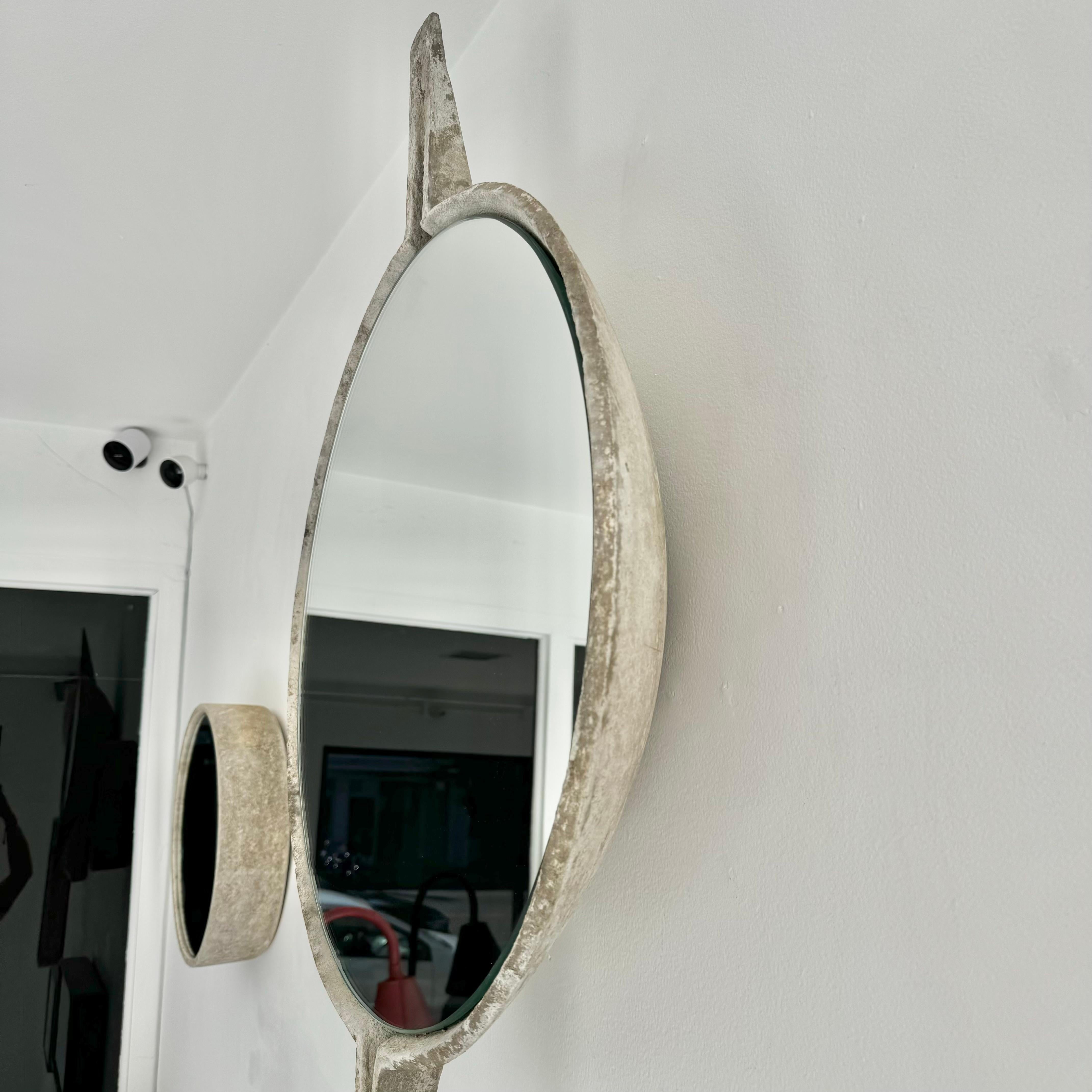Miroir en béton avec pointes Willy Guhl, Suisse, années 1960 en vente 5