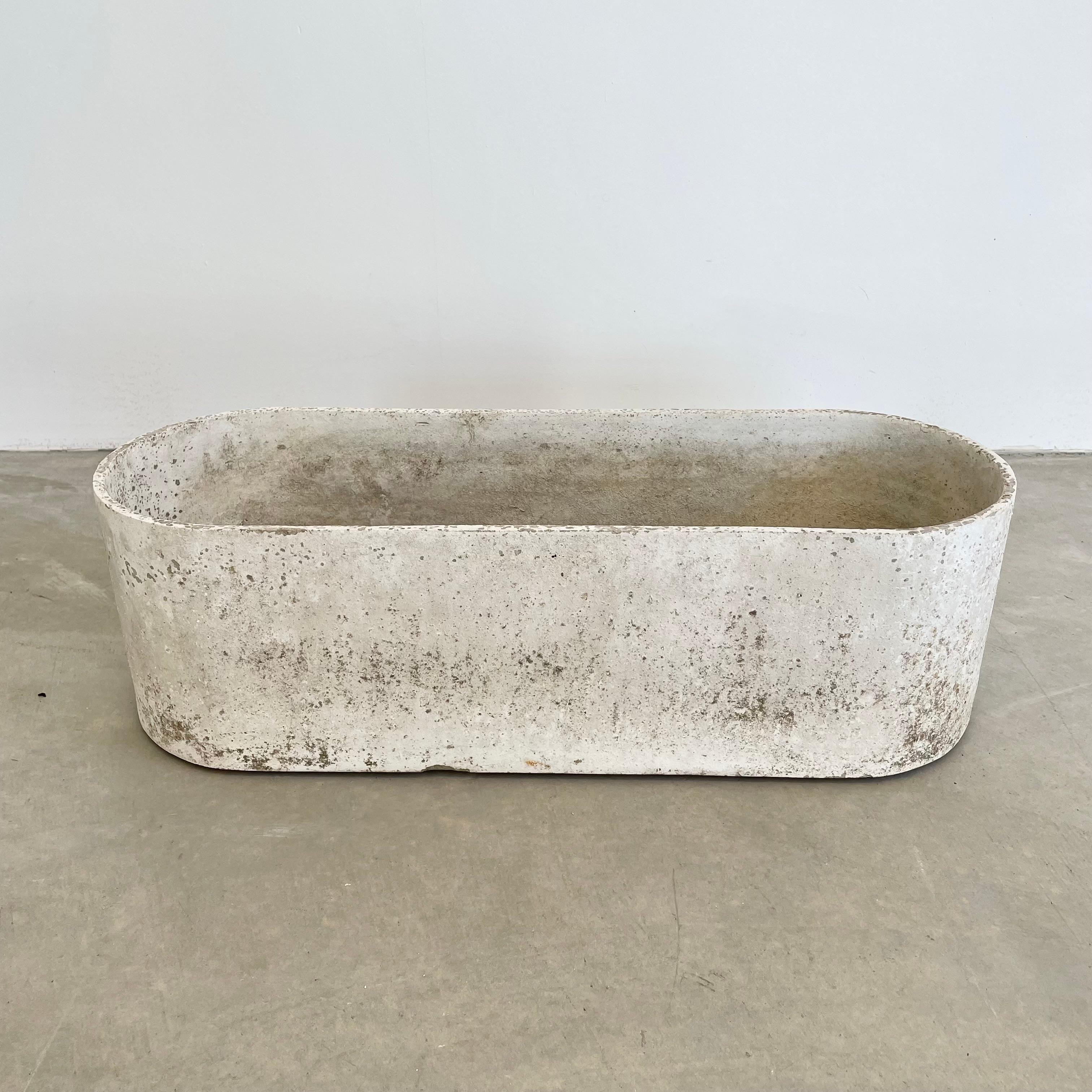 Willy Guhl Beton-Pflanzgefäße in Pillenform, 1960er Jahre, Schweiz im Angebot 4
