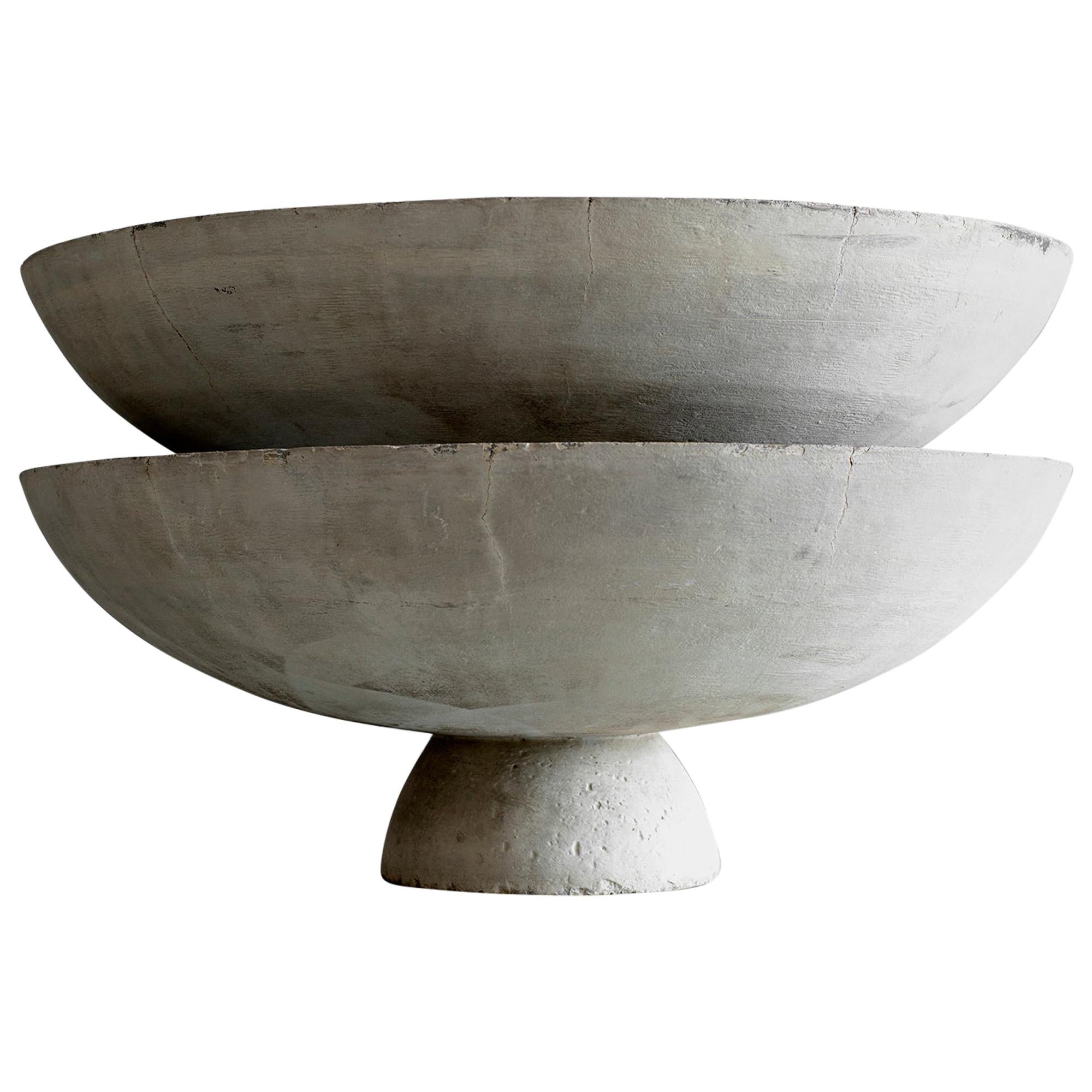 Willy Guhl Concrete Planter with Stand