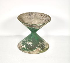 Willy Guhl, Concrete Spindle Planter, Eternit, 1960s