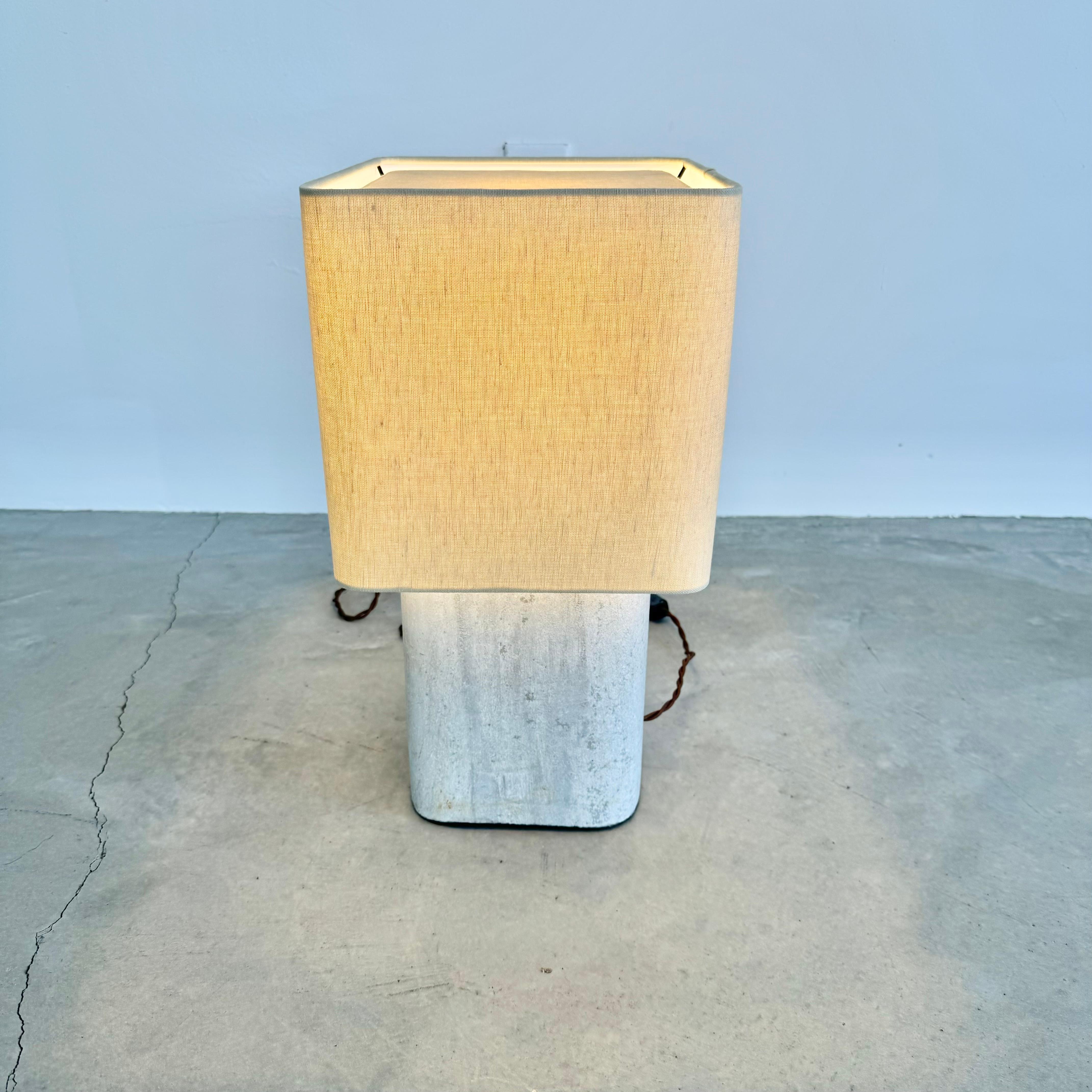 Willy Guhl Concrete Table Lamp, 1960s Switzerland For Sale 5