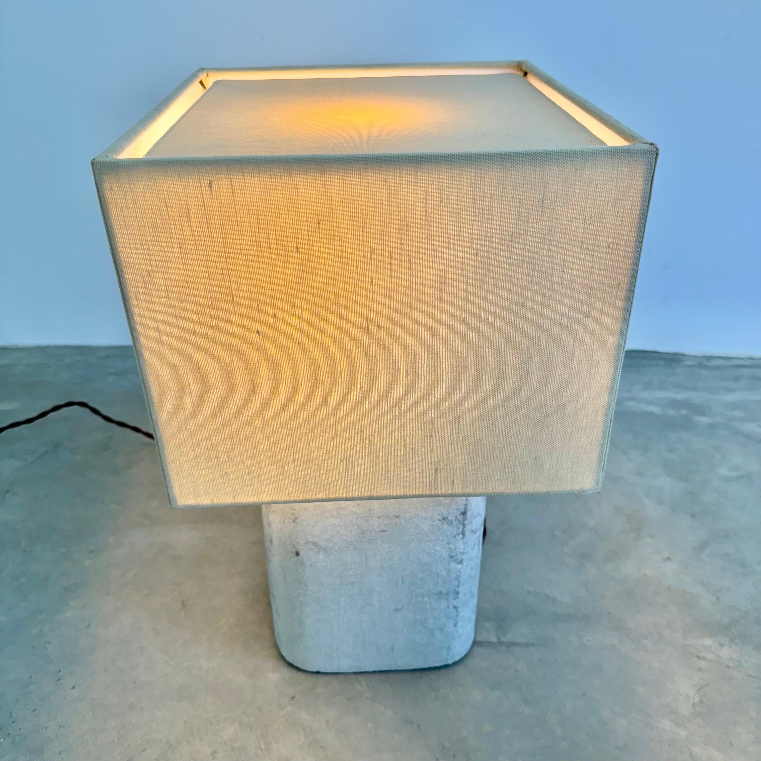 Willy Guhl Concrete Table Lamp, 1960s Switzerland For Sale 6