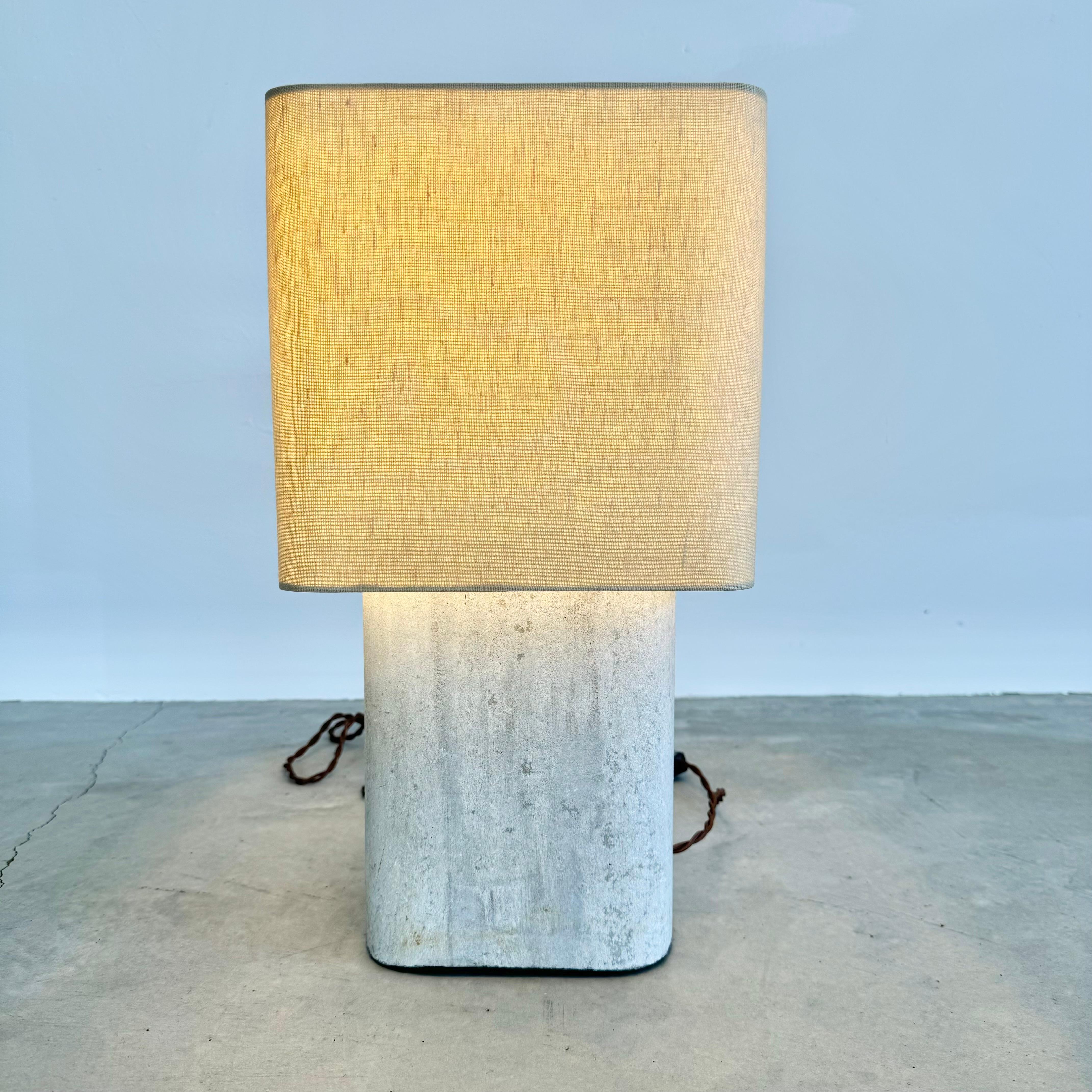 Willy Guhl Concrete Table Lamp, 1960s Switzerland For Sale 6
