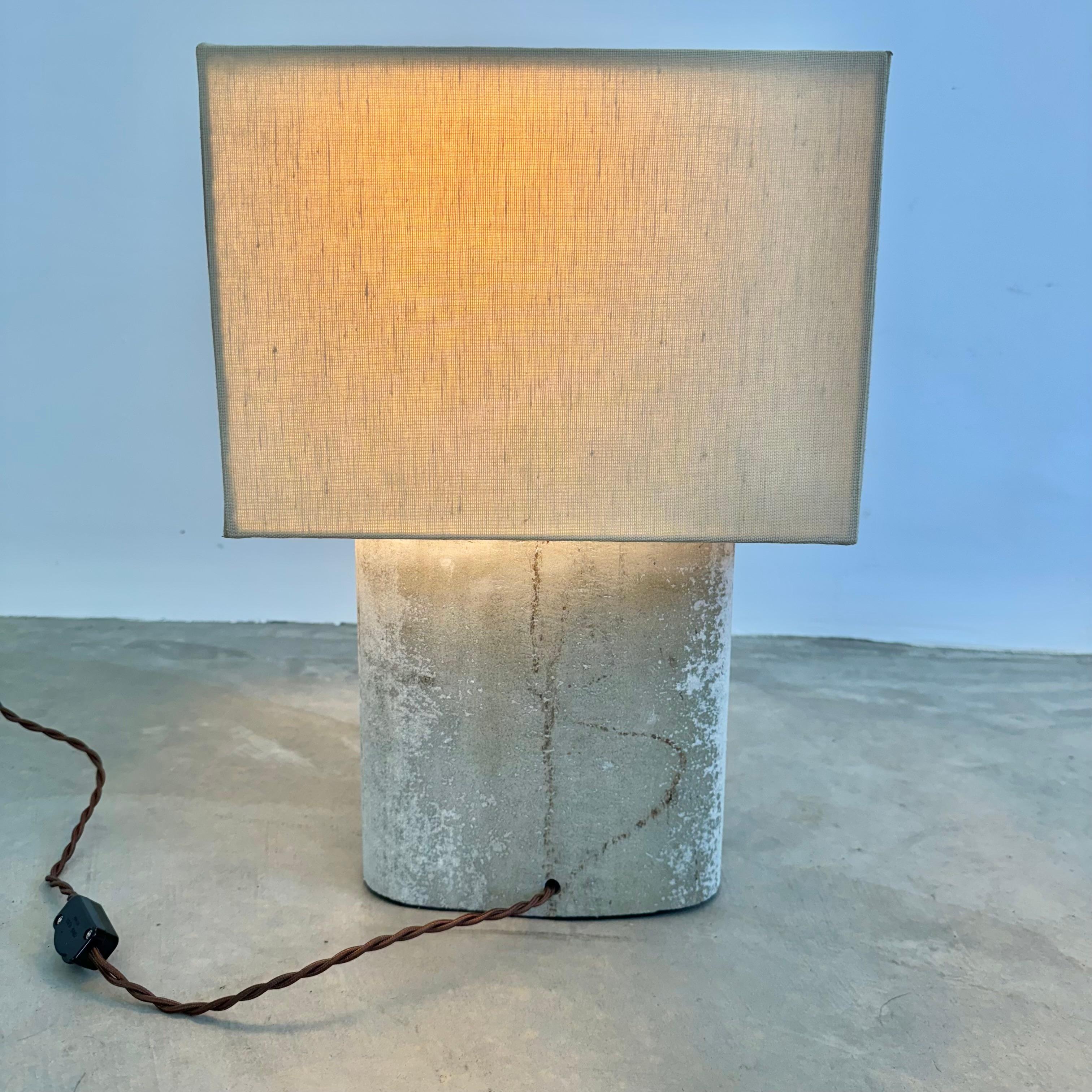 Willy Guhl Concrete Table Lamp, 1960s Switzerland For Sale 3