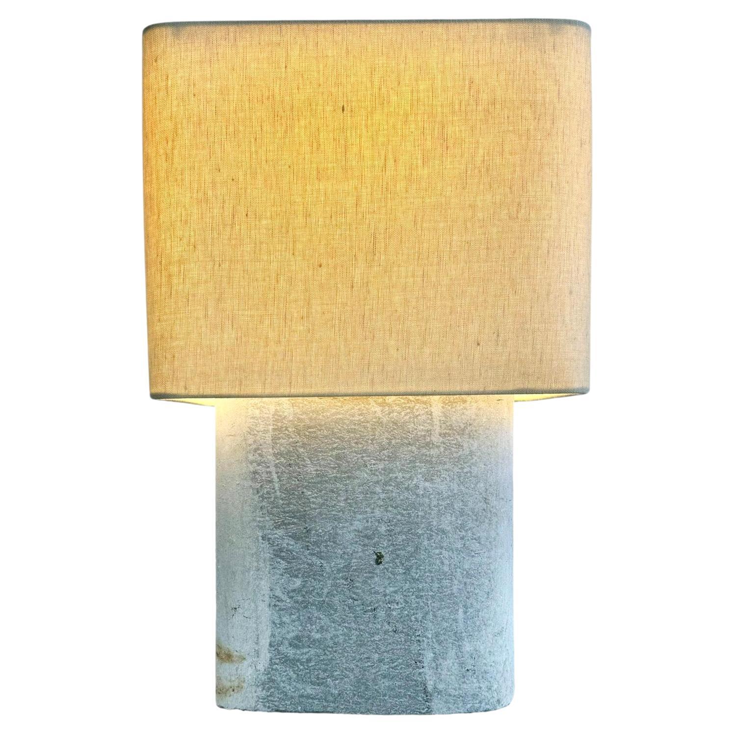 Willy Guhl Concrete Table Lamp, 1960s Switzerland For Sale