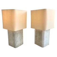Willy Guhl Concrete Table Lamp