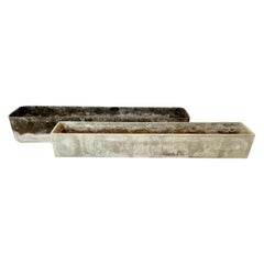 Used Willy Guhl Concrete Trough Planter