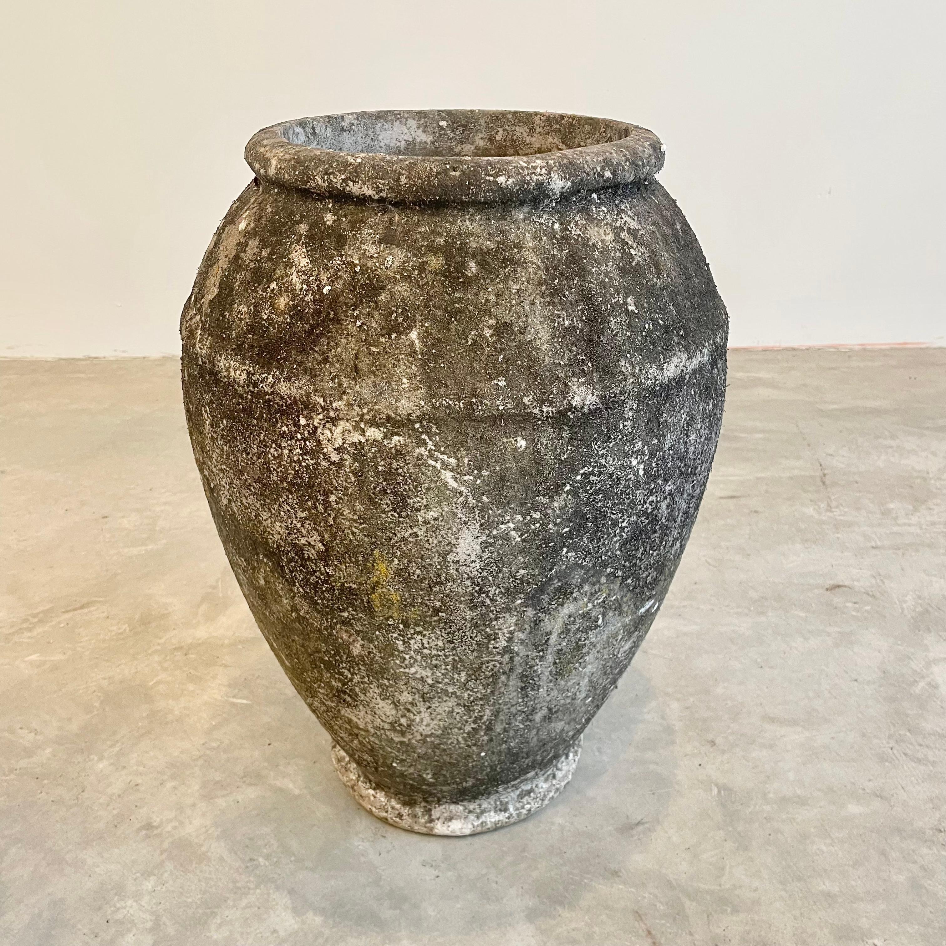 Willy Guhl Concrete Urn, 1960s Switzerland In Good Condition For Sale In Los Angeles, CA