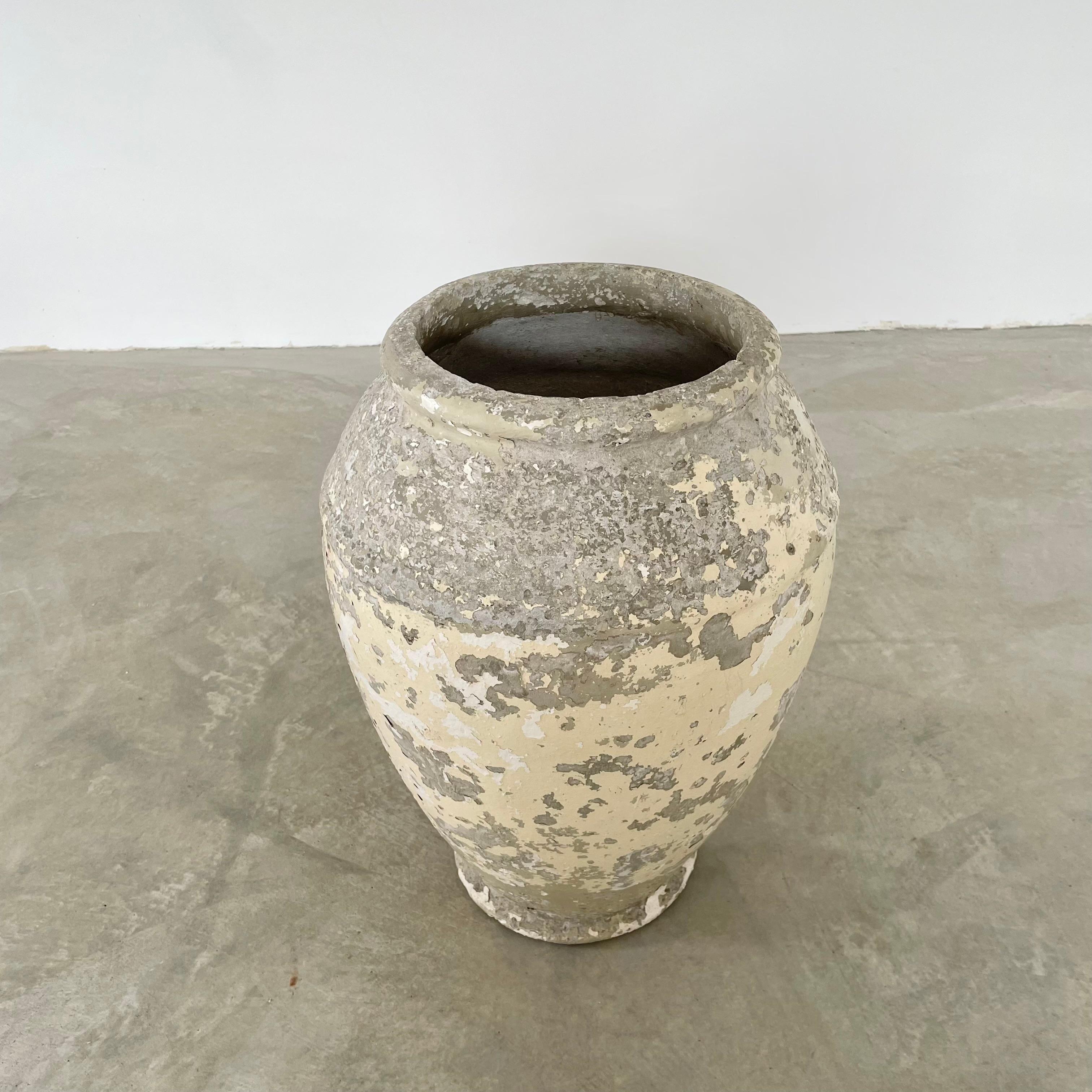 Mid-20th Century Willy Guhl Concrete Urn For Sale