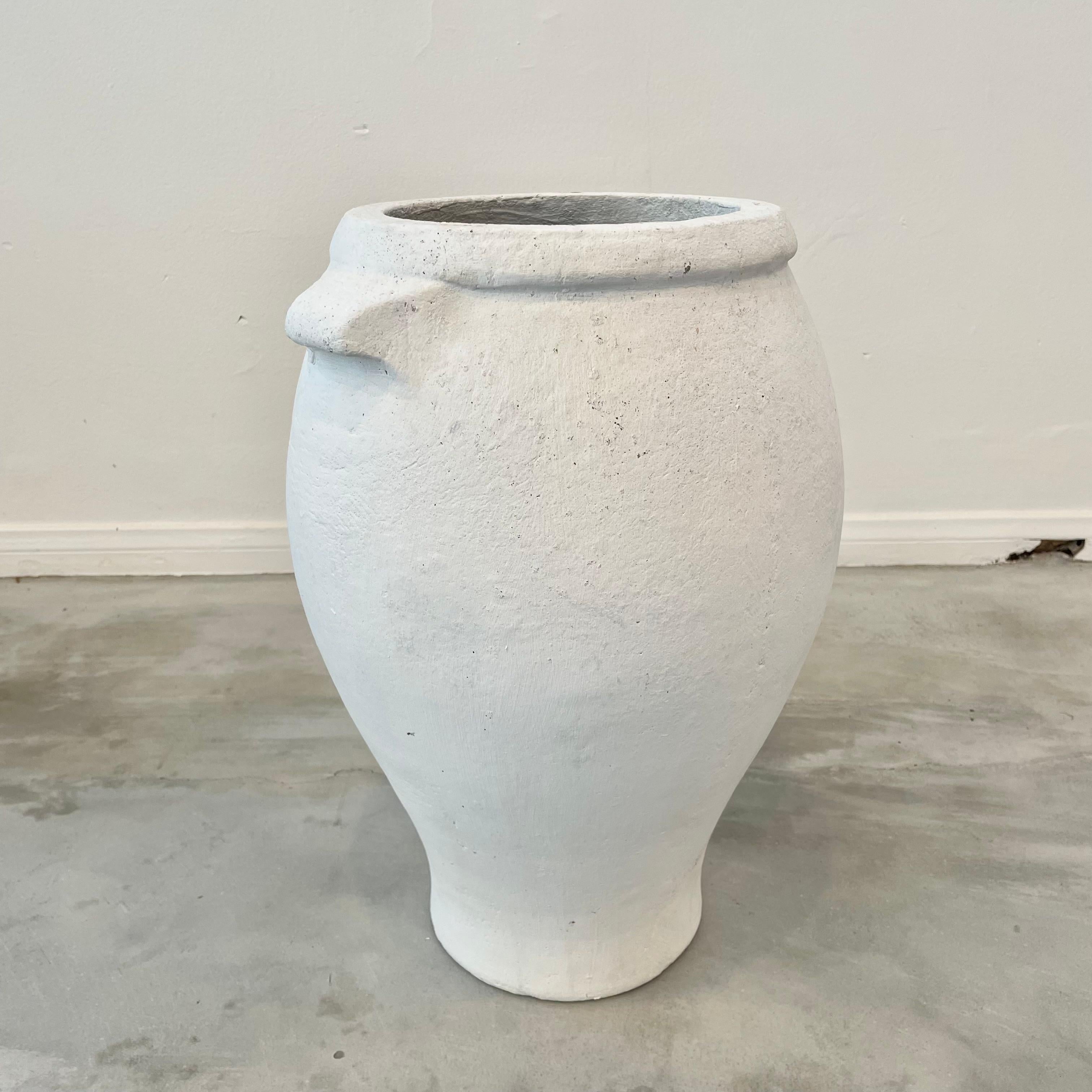 Swiss Willy Guhl Concrete Urn with Handles, 1960s Switzerland For Sale