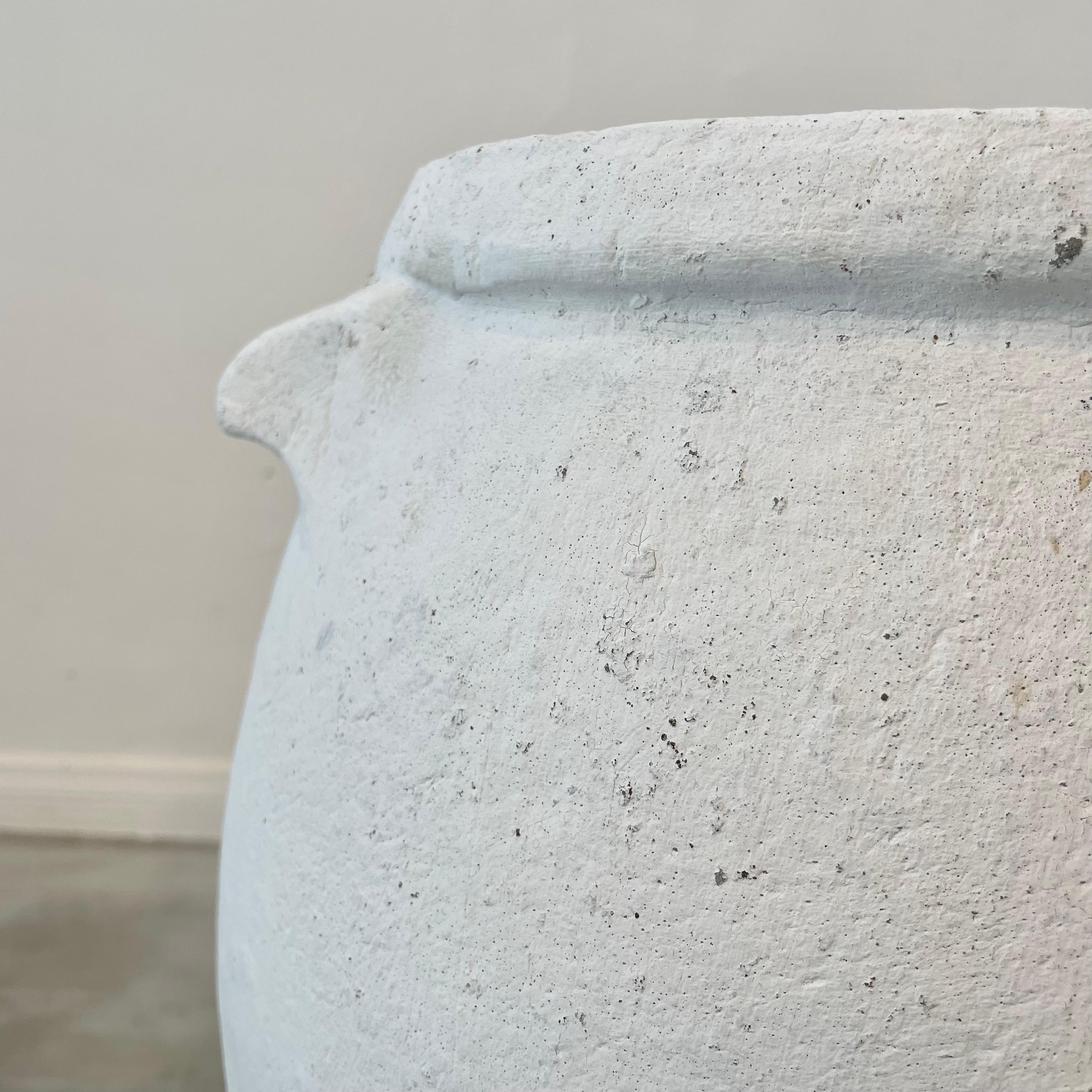 Mid-20th Century Willy Guhl Concrete Urn with Handles, 1960s Switzerland For Sale