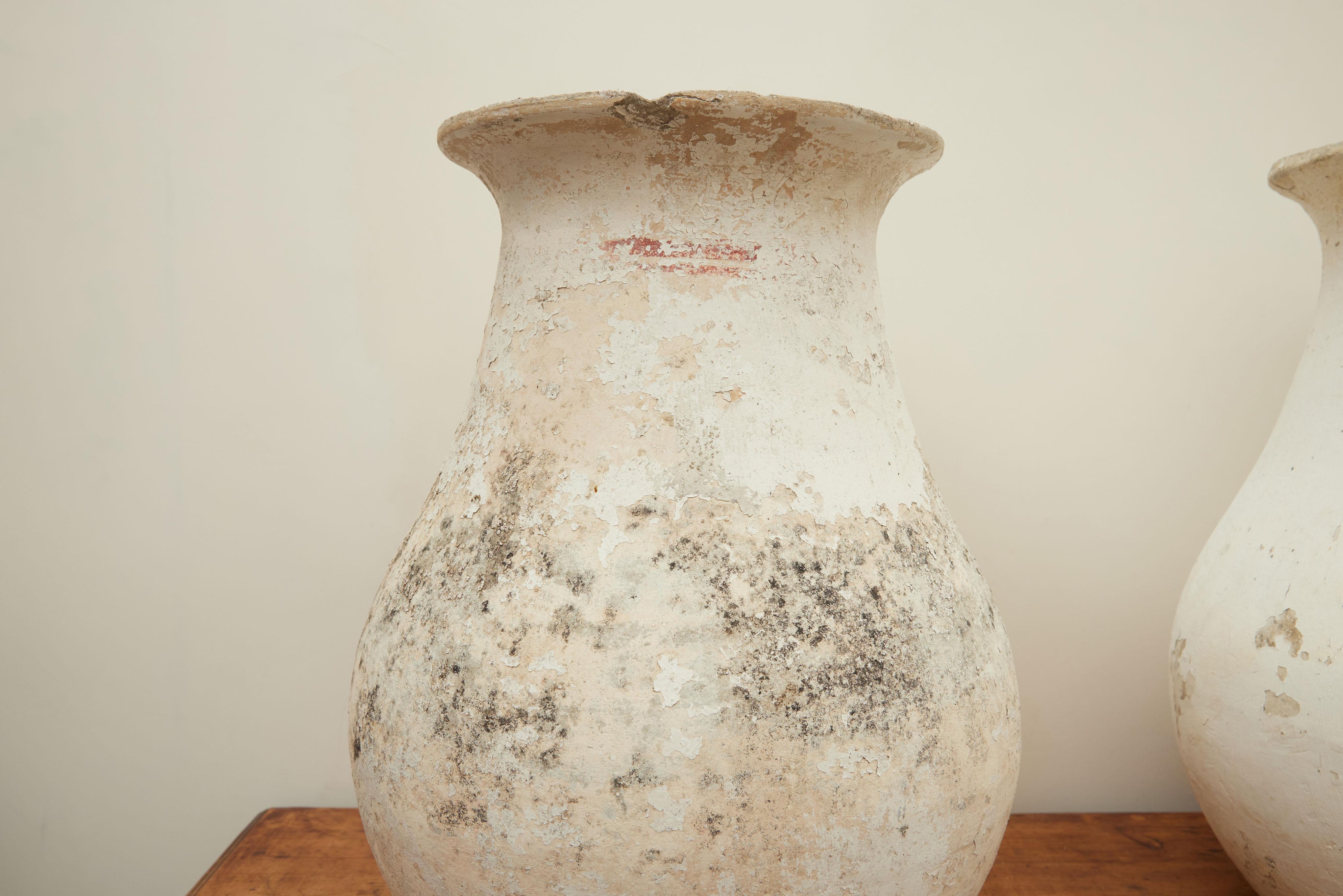 Vaso in cemento Willy Guhl, 1960 (coppia) Svizzera In condizioni buone in vendita a Ventura, CA