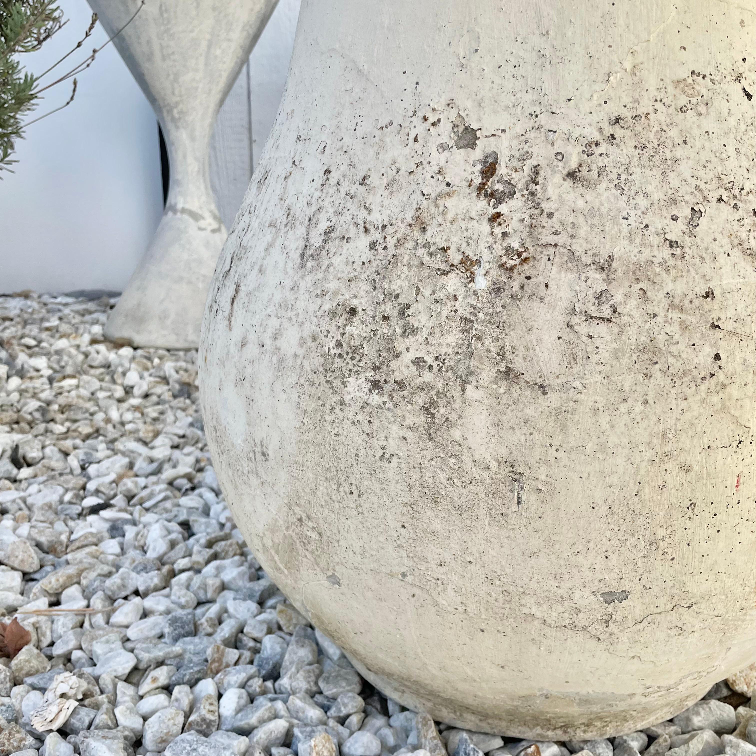 Mid-20th Century Willy Guhl Concrete Vase, 1960s Switzerland For Sale