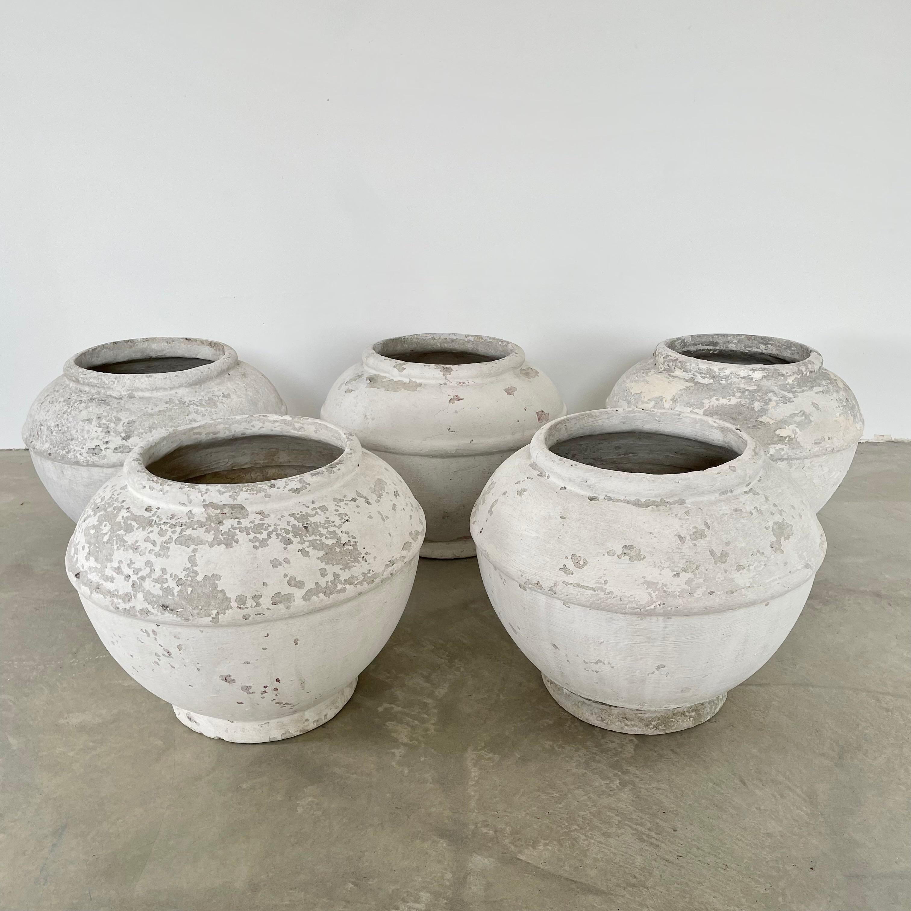 Willy Guhl White Concrete Vase 6