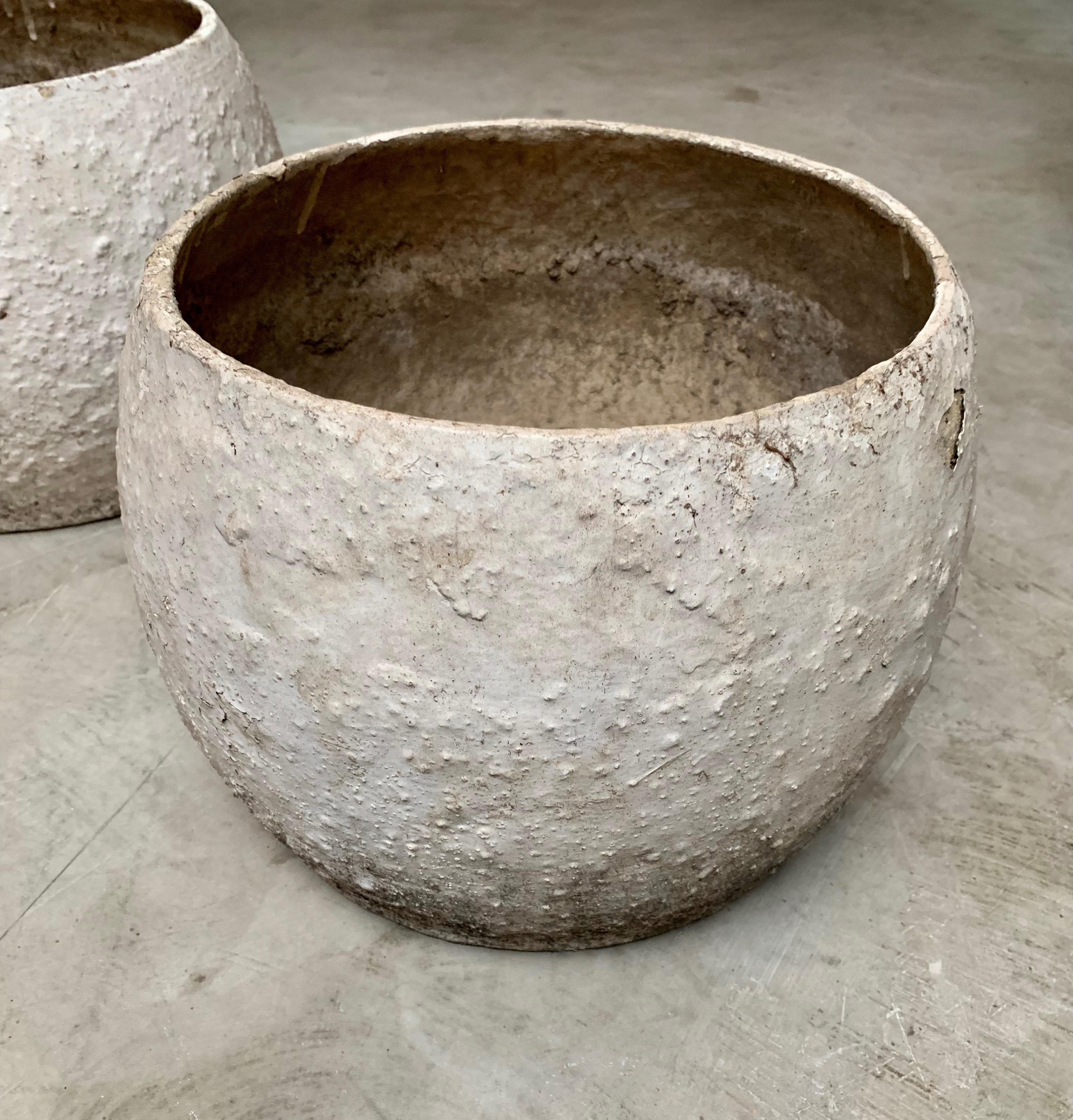 Willy Guhl Concrete Vases For Sale 3