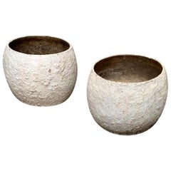 Willy Guhl Concrete Vases