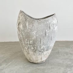 Willy Guhl Concrete Waste Bin, 1960s Switzerland