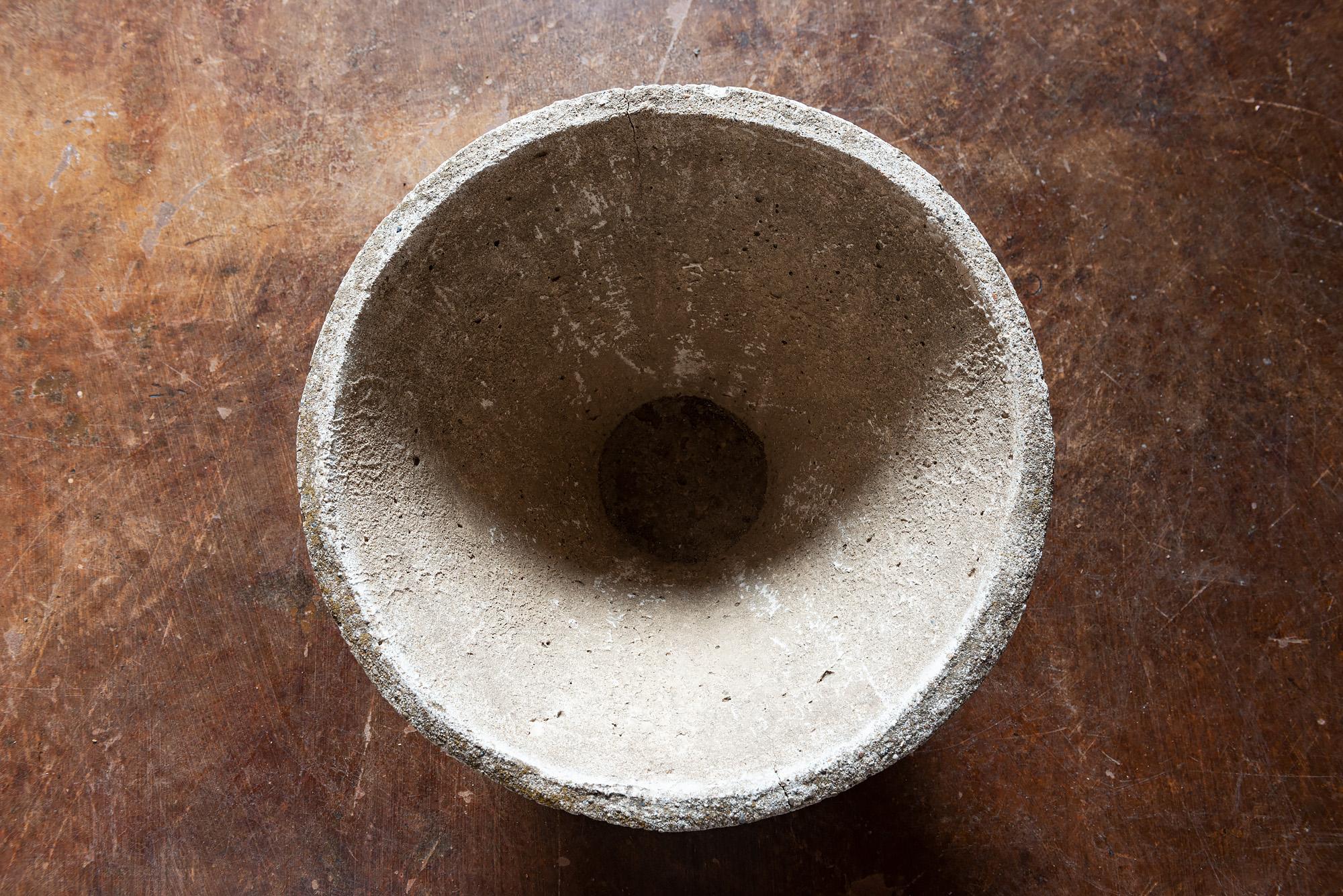 Mid-20th Century Willy Guhl Conical Concrete Planters