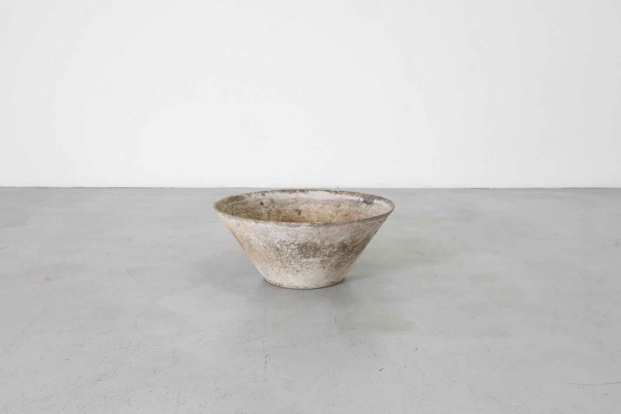 Mid-Century Modern Willy Guhl Conical Planter for Eternit