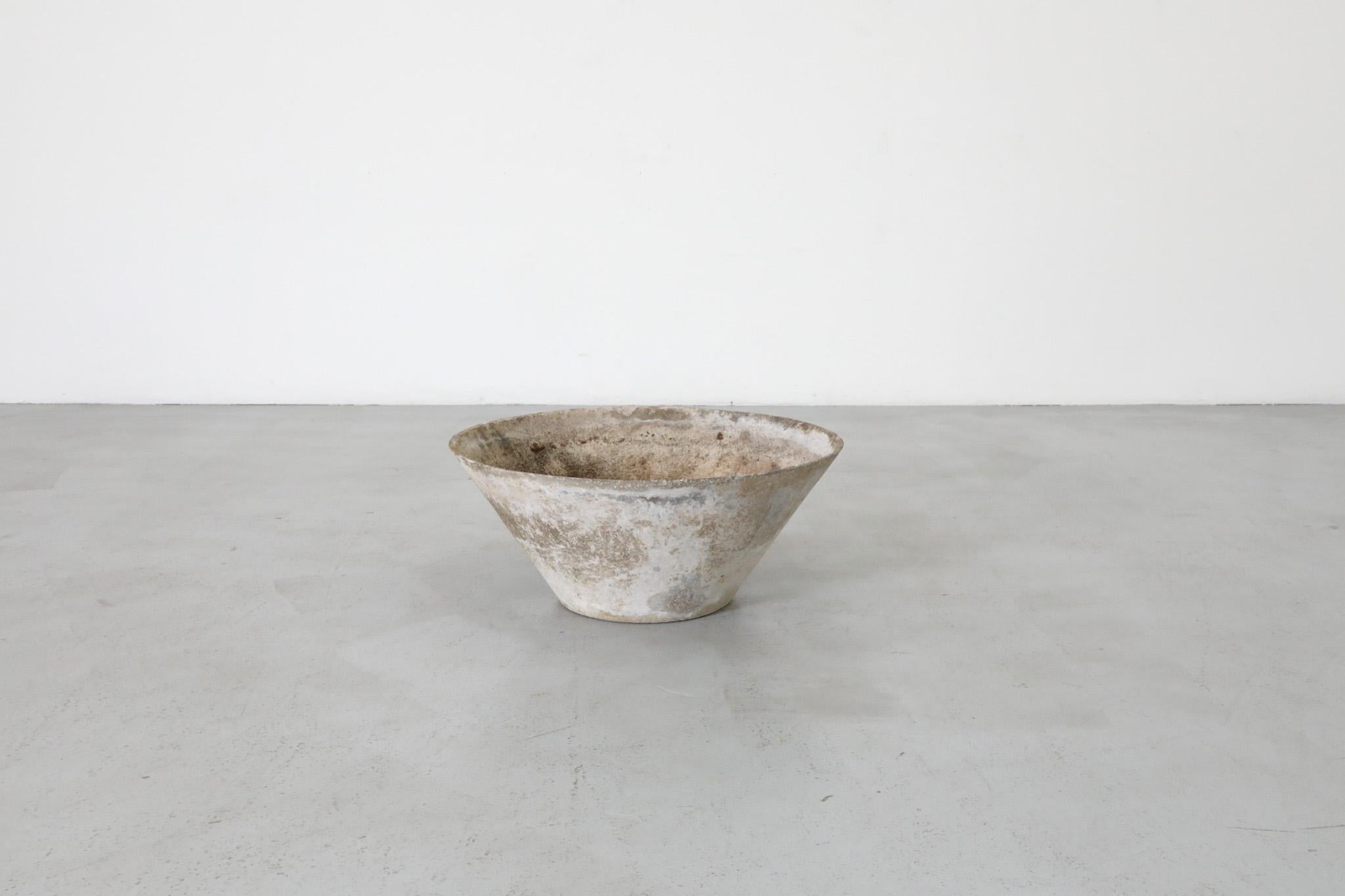 Swiss Willy Guhl Conical Planter for Eternit